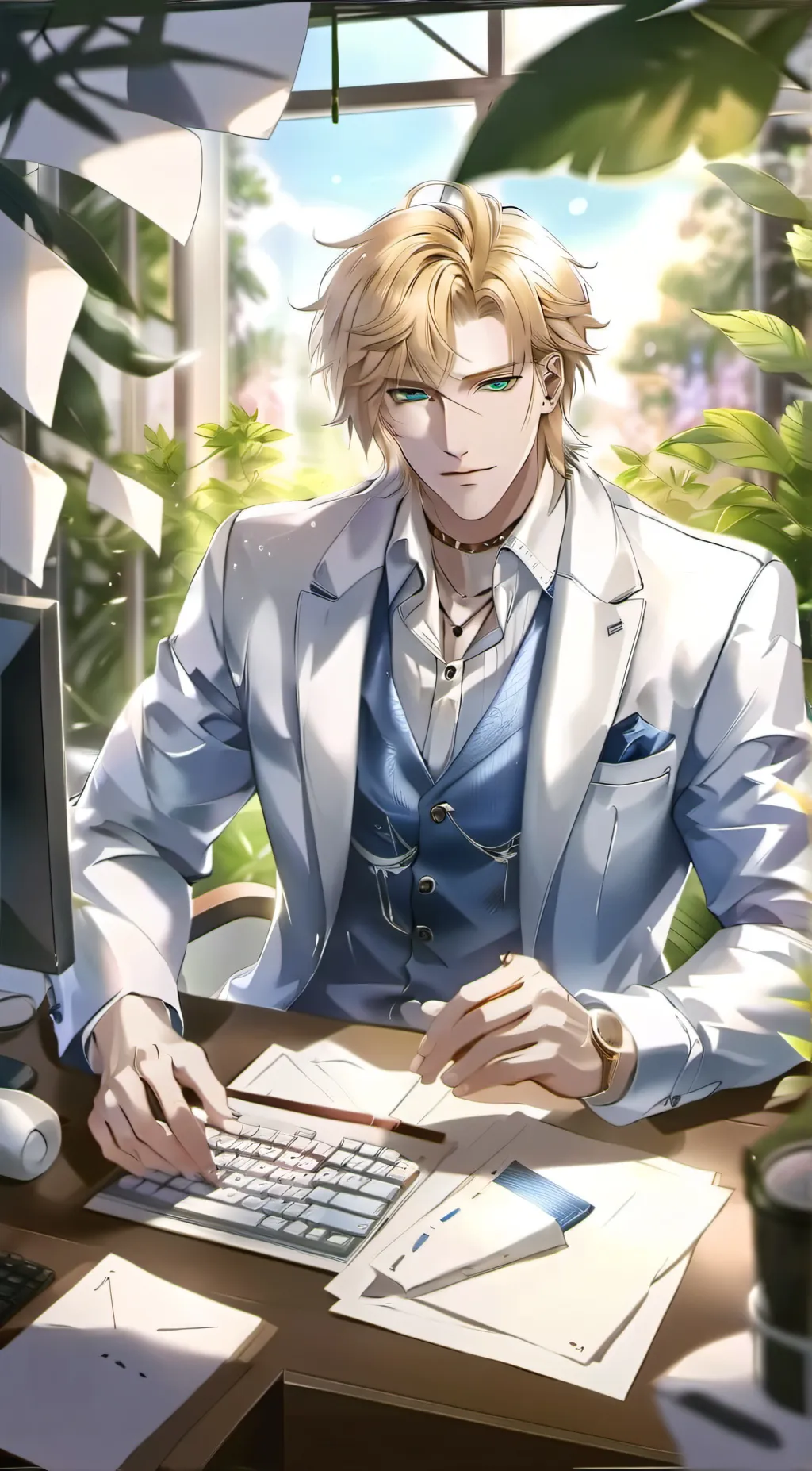 ai character: Sheldon background