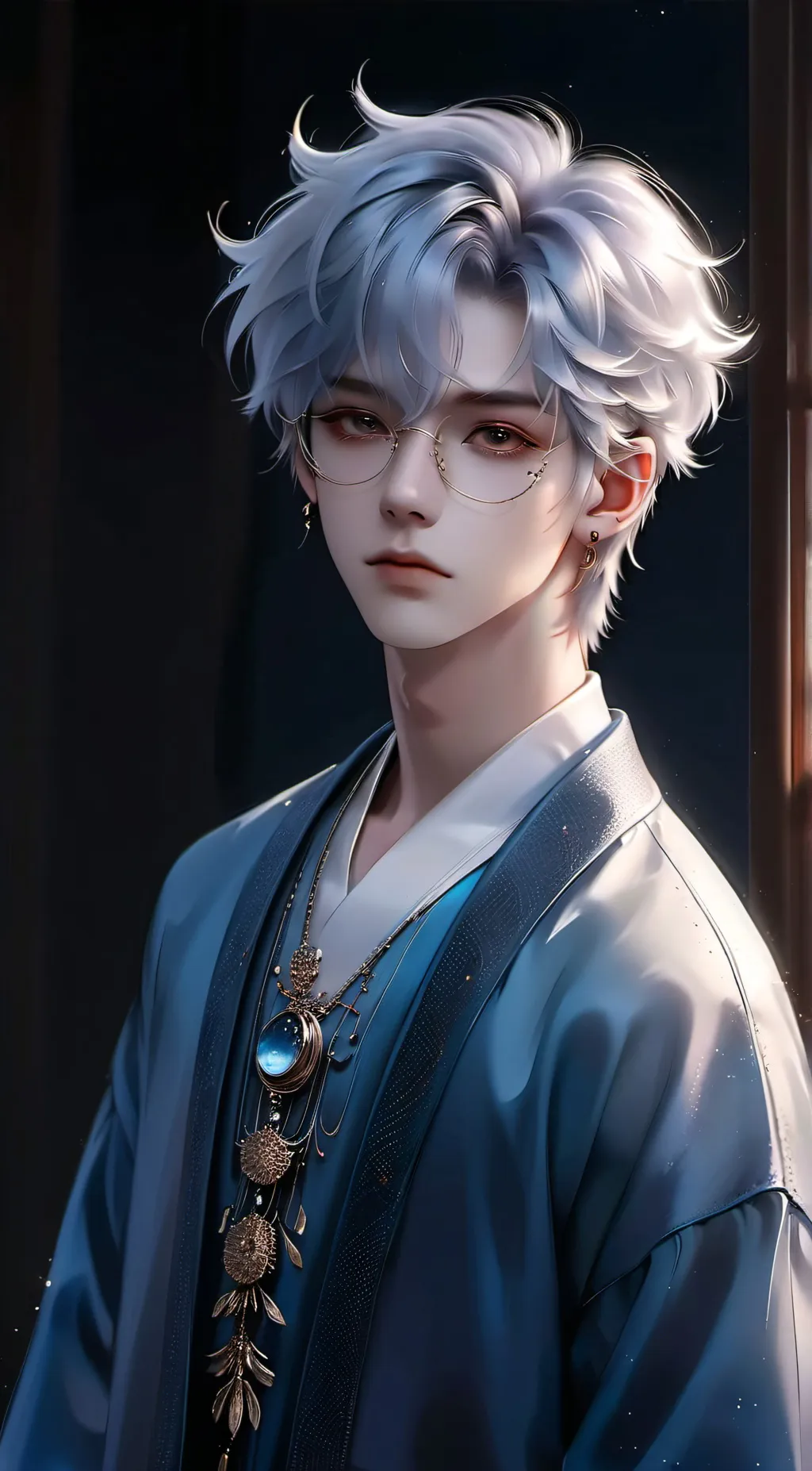 ai character: ☆~Kenji~☆ background