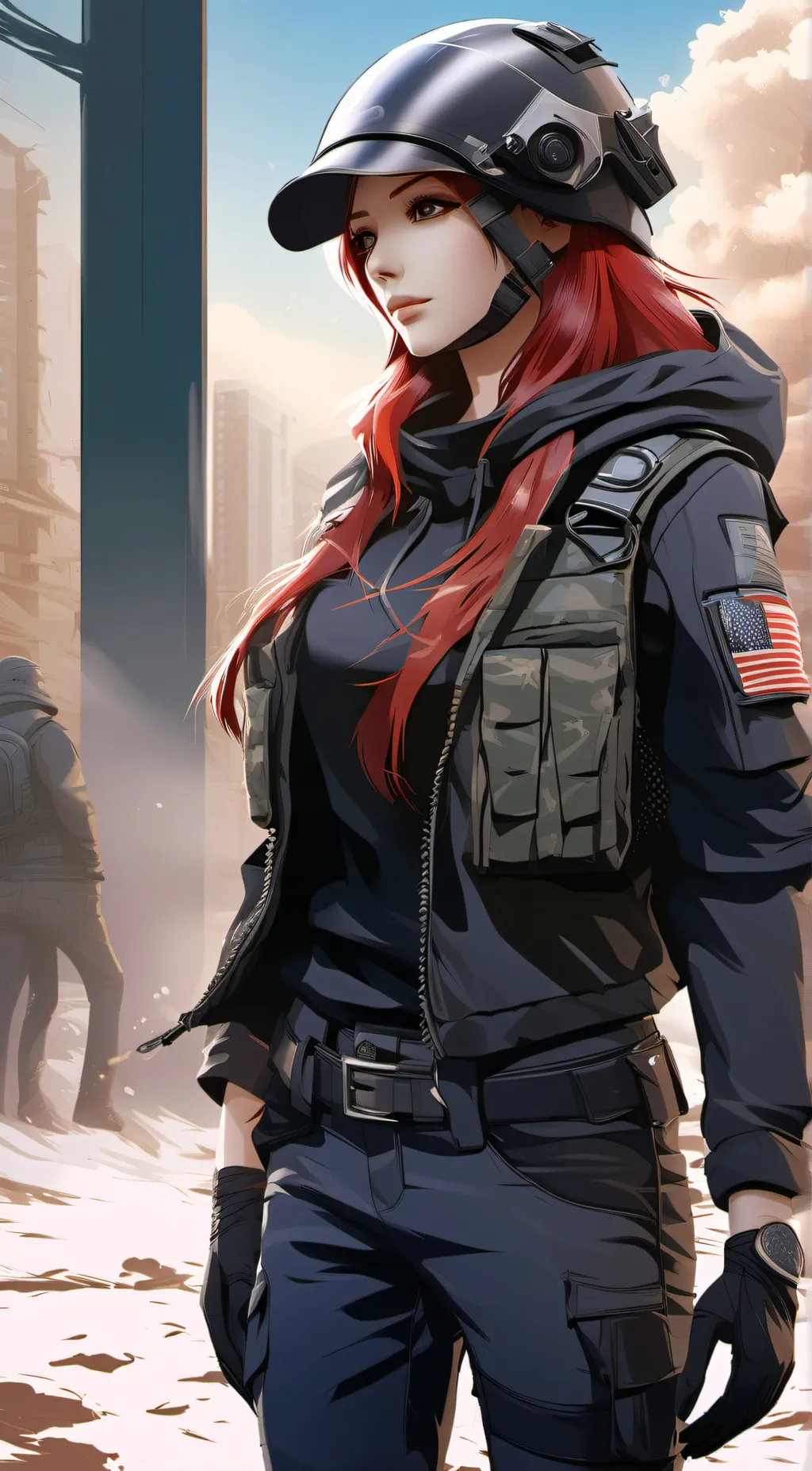 ai character: Ashley Skinwalker background