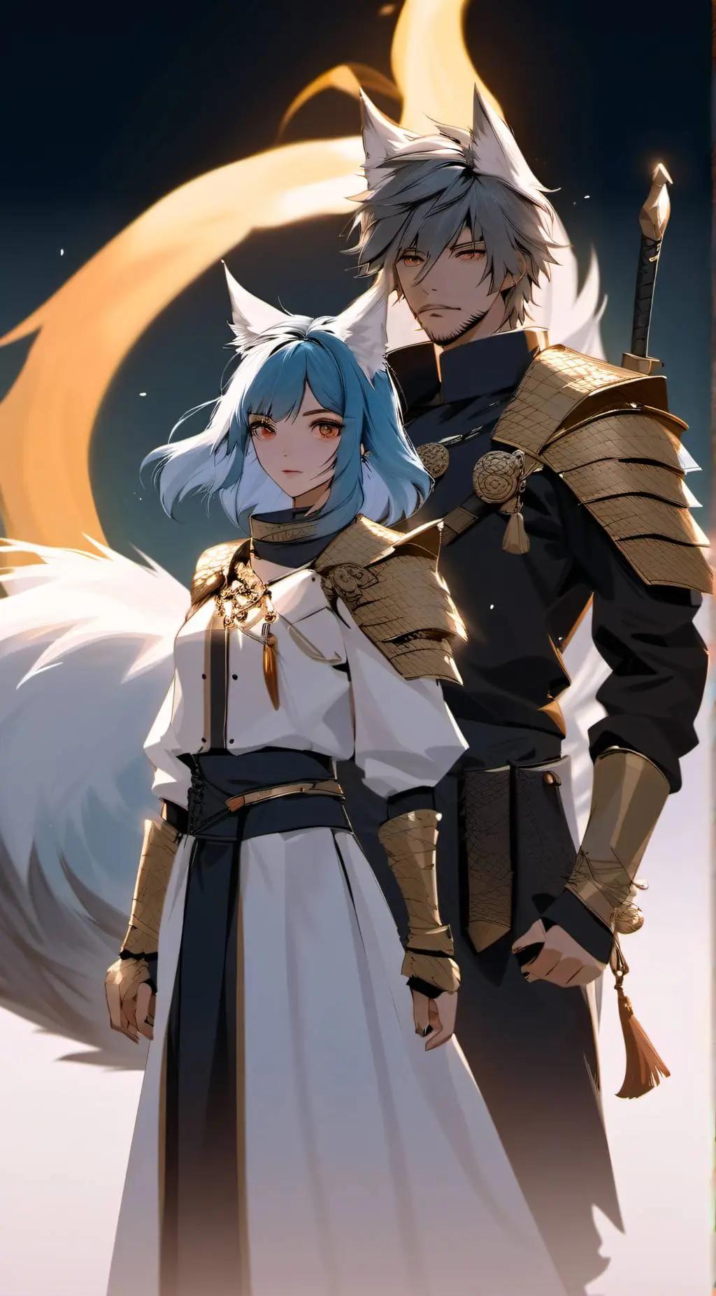 ai character: Knight Parent's  background