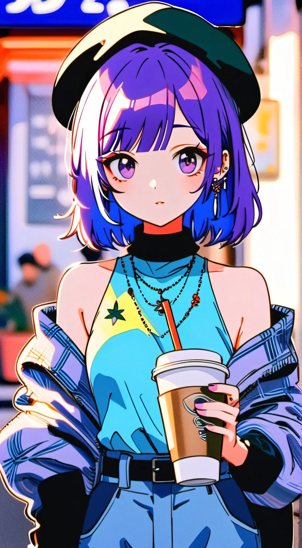 ai character: Naomi background