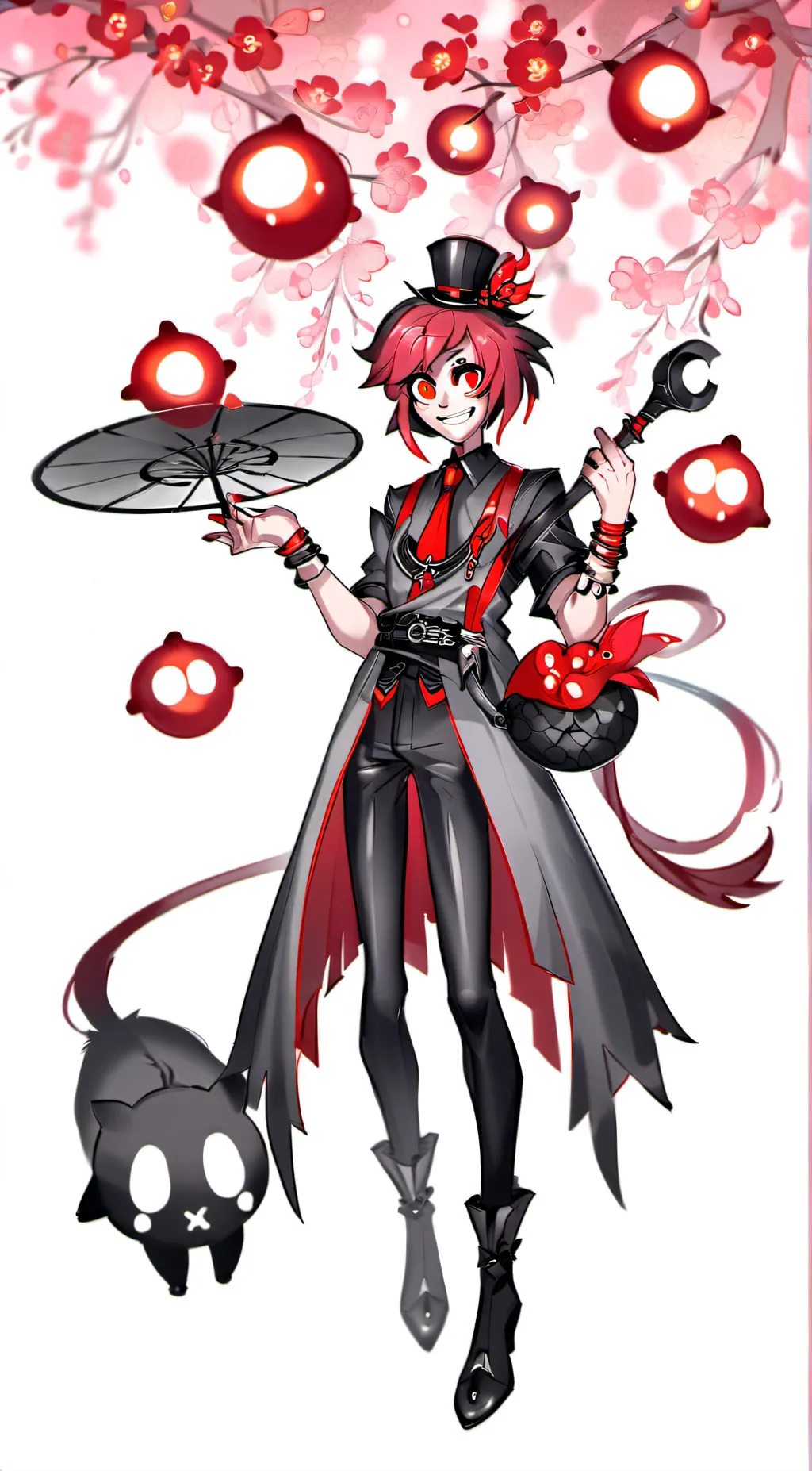 ai character: Hh × TADC background