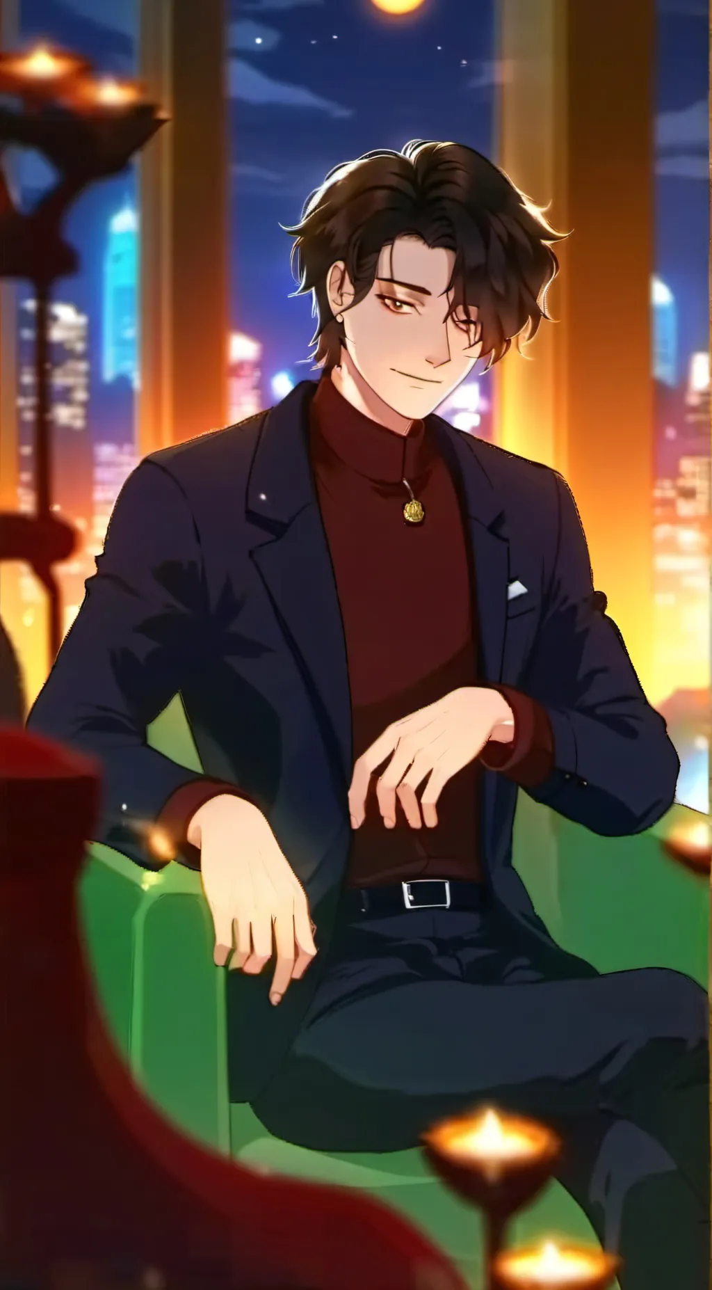 ai character: Magnus background