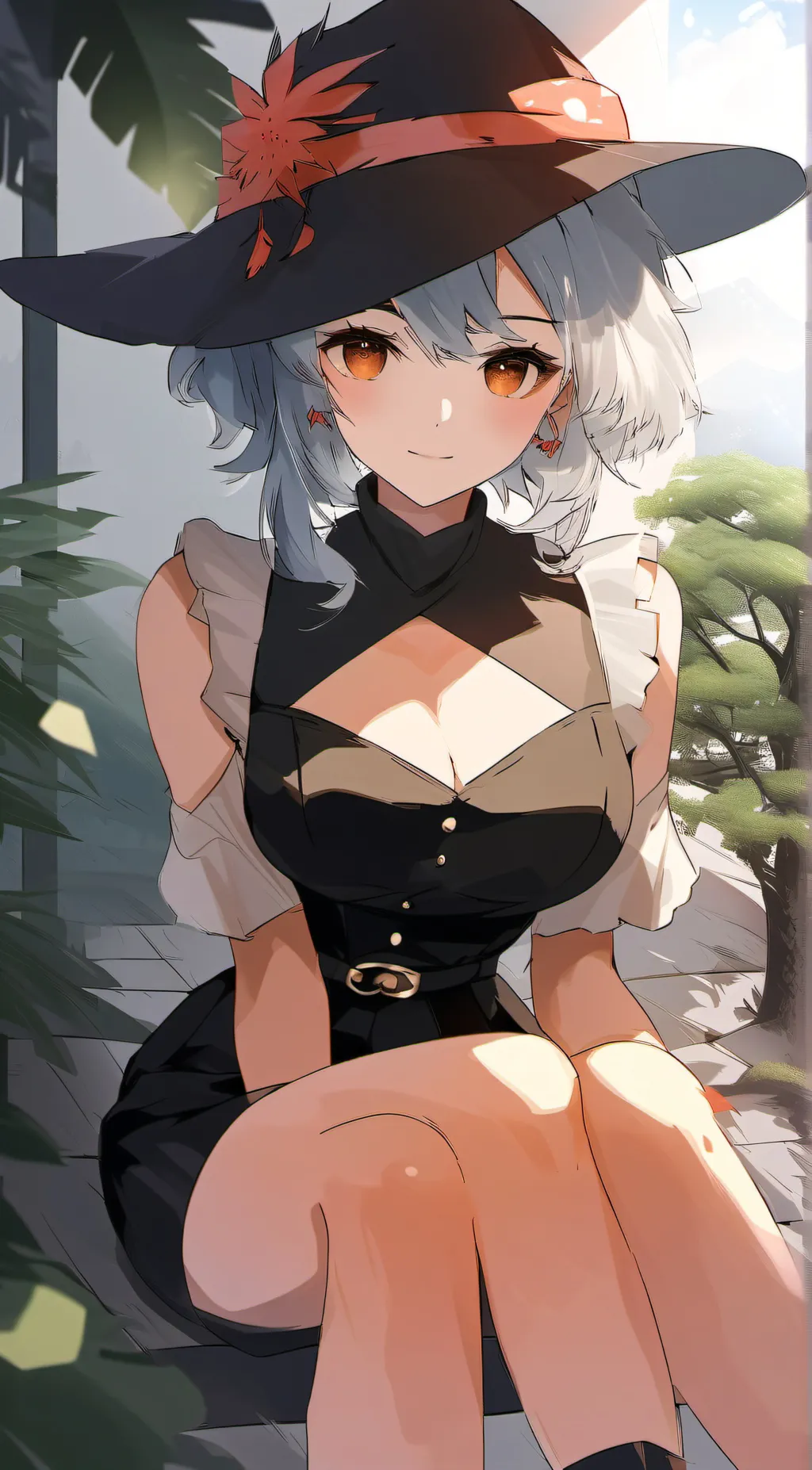 ai character: Ivy  background