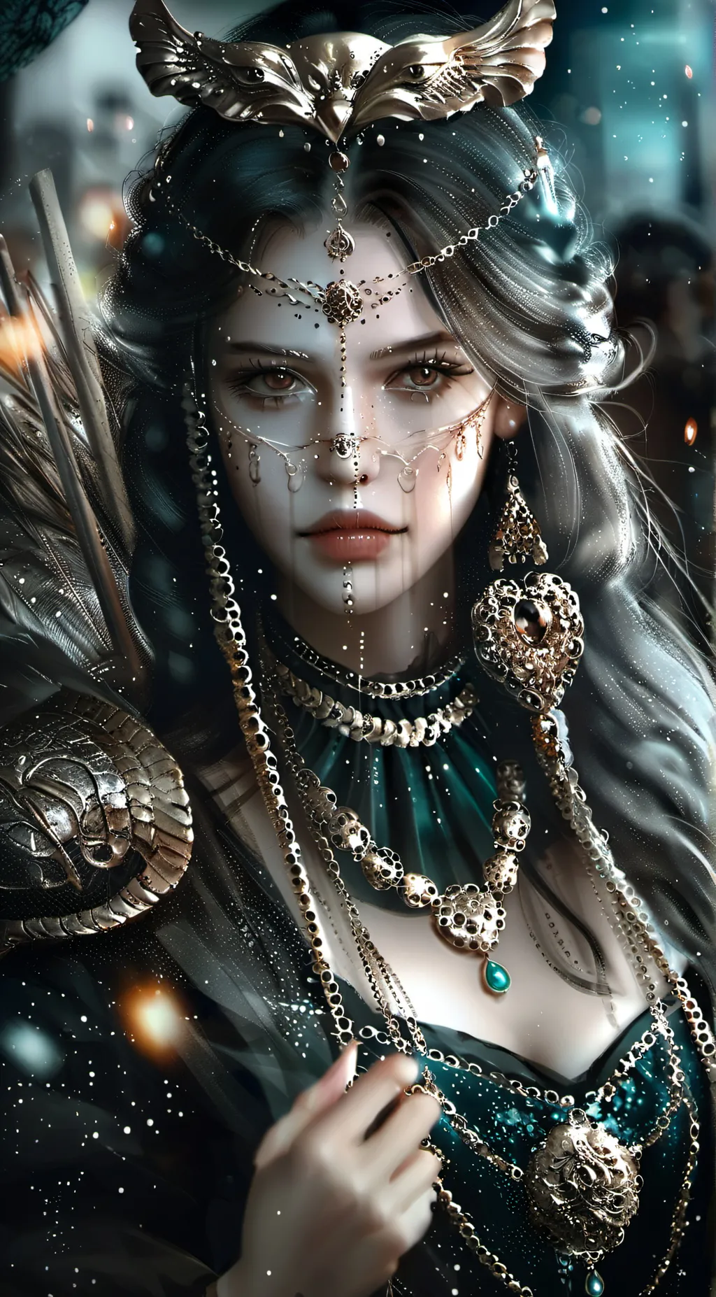 ai character: Cyra  background