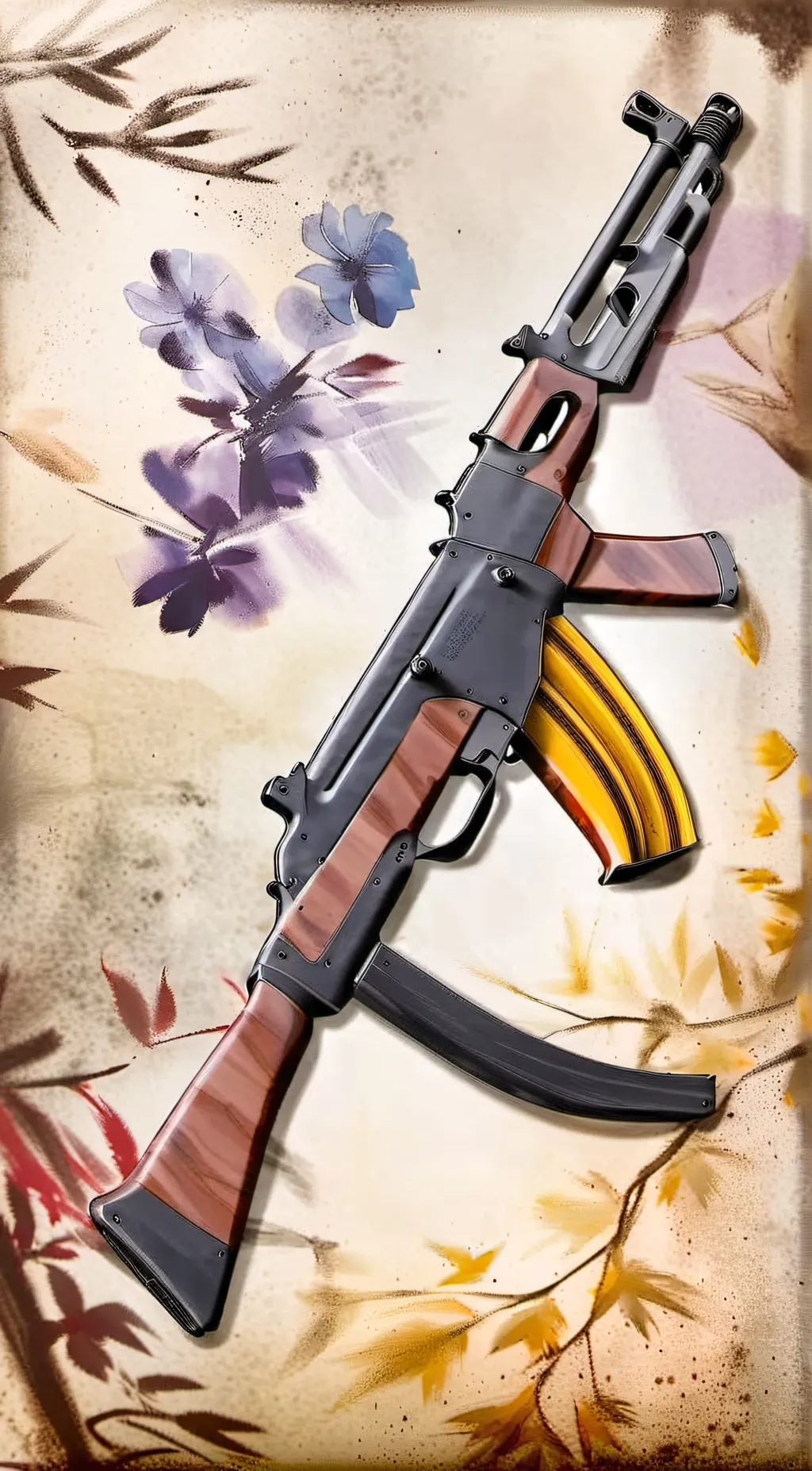 ai character: free gun background