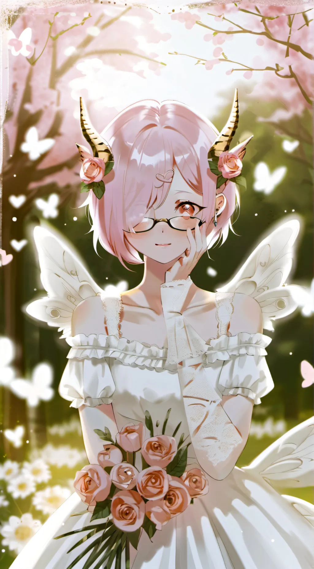 ai character: Lily background