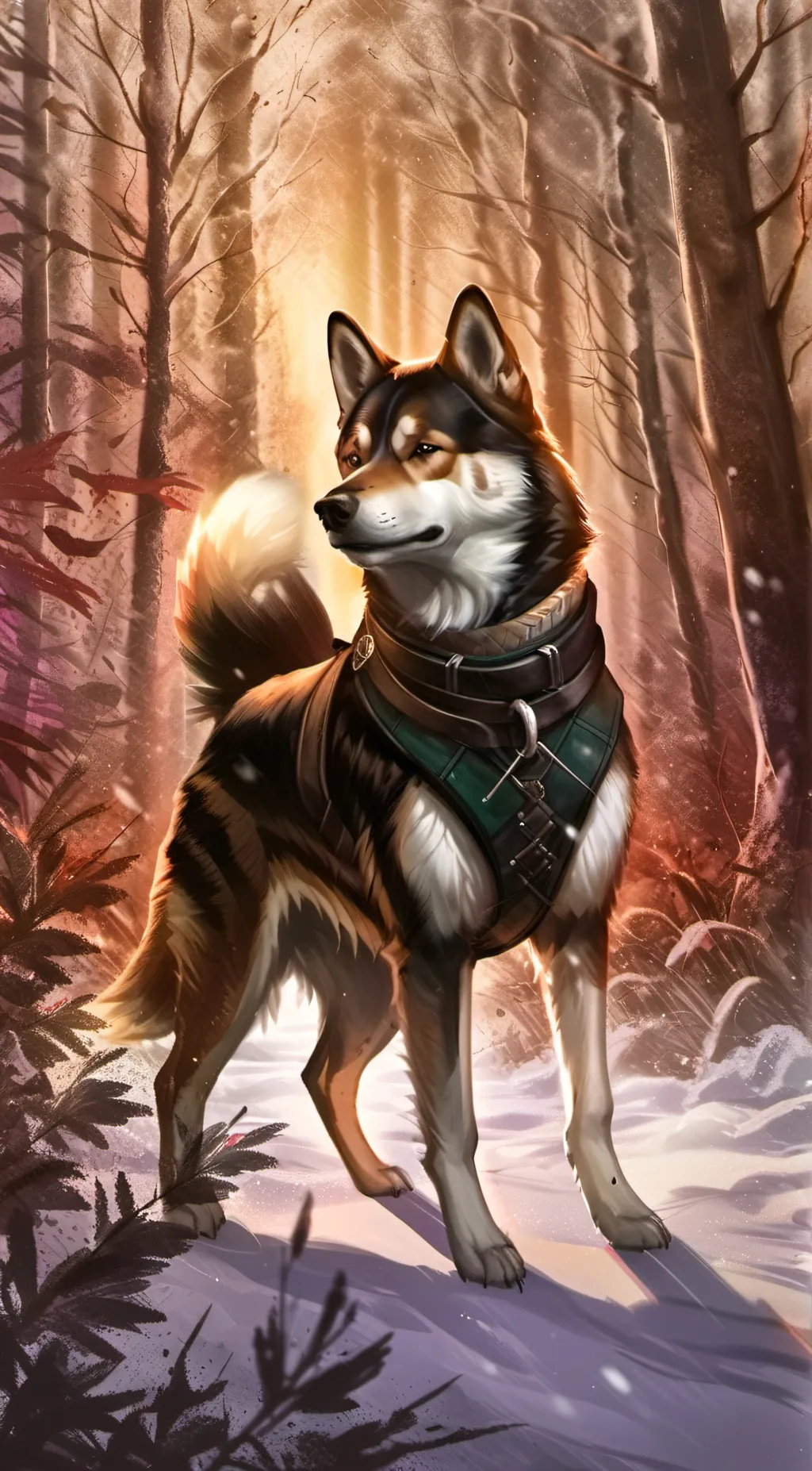 ai character: dexter background