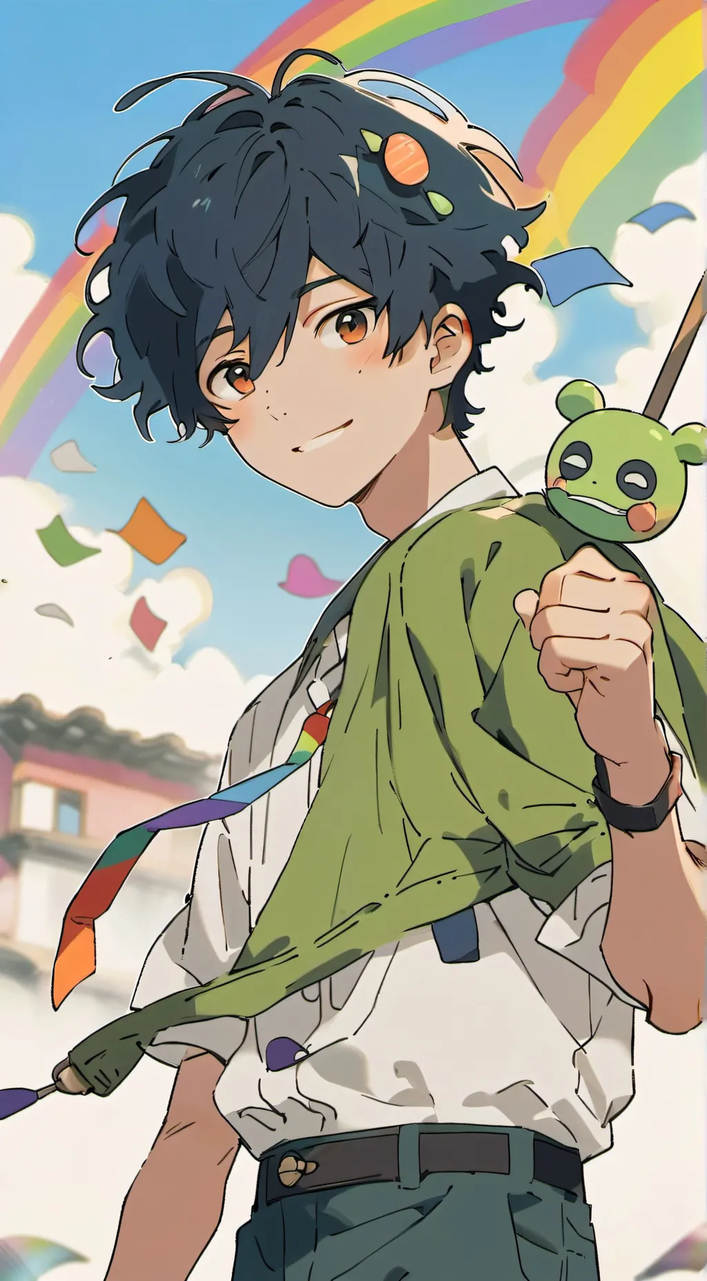 ai character: Kim background