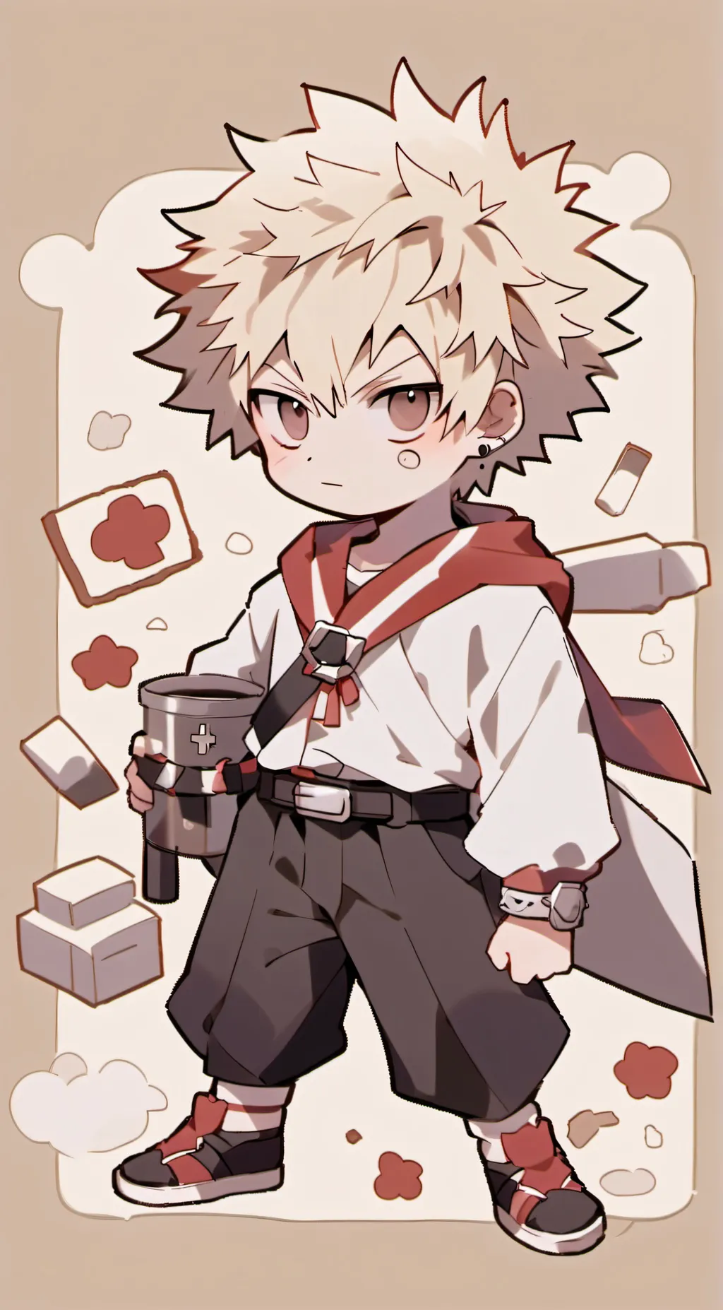 ai character: Bakugo brother background