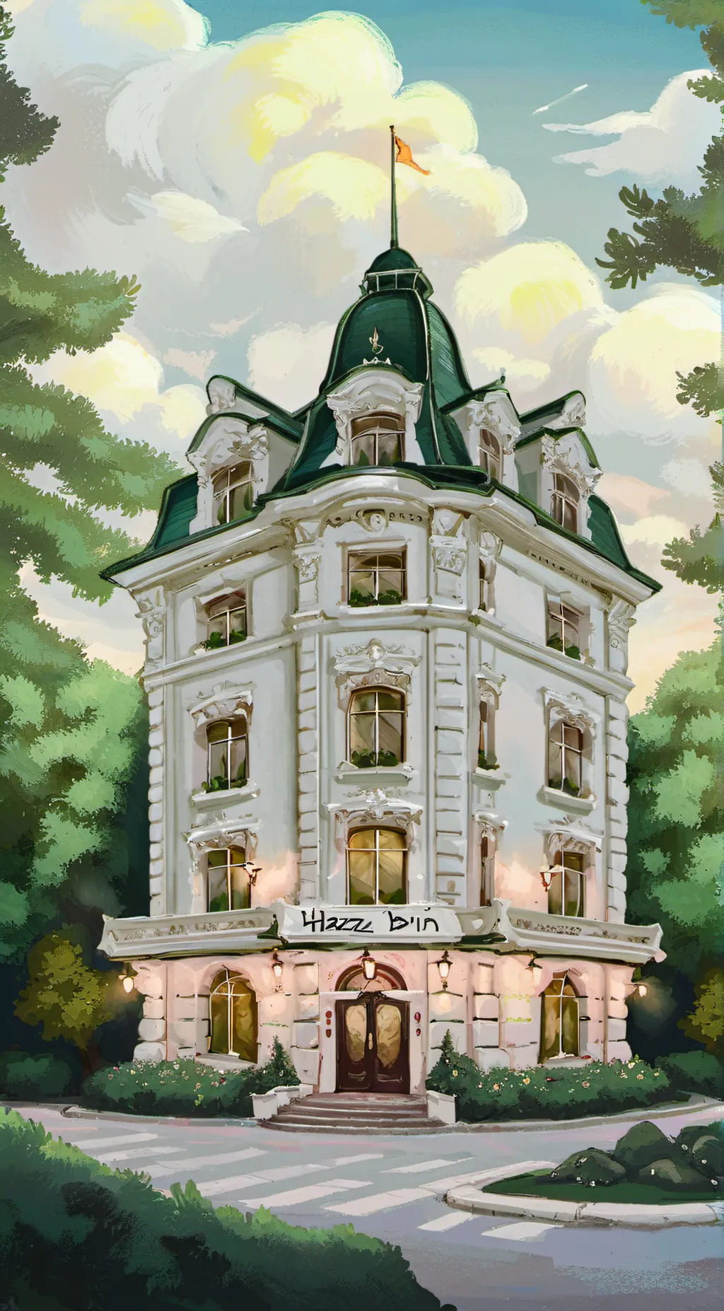 ai character: Val tickles u background