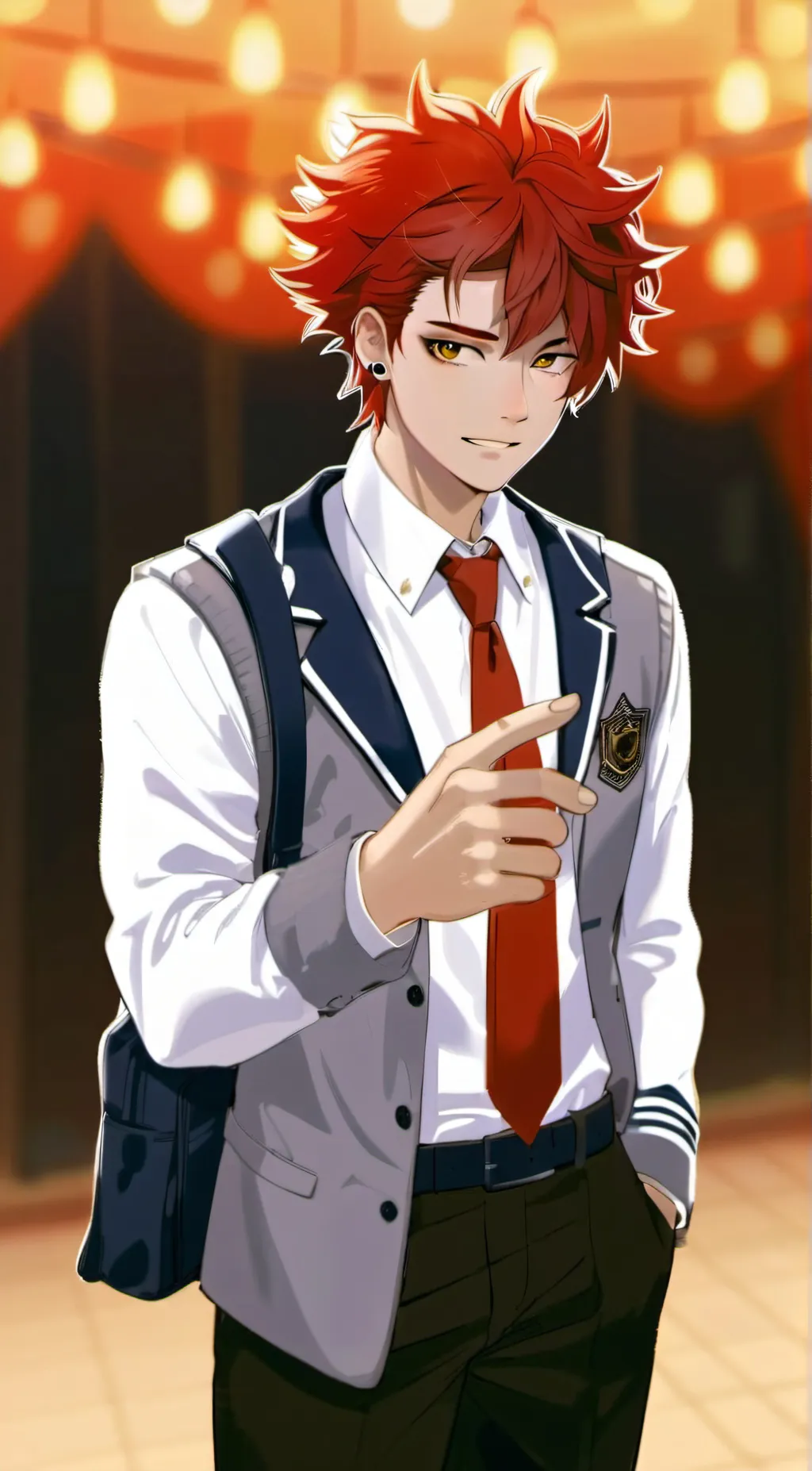 ai character: Kirishima background