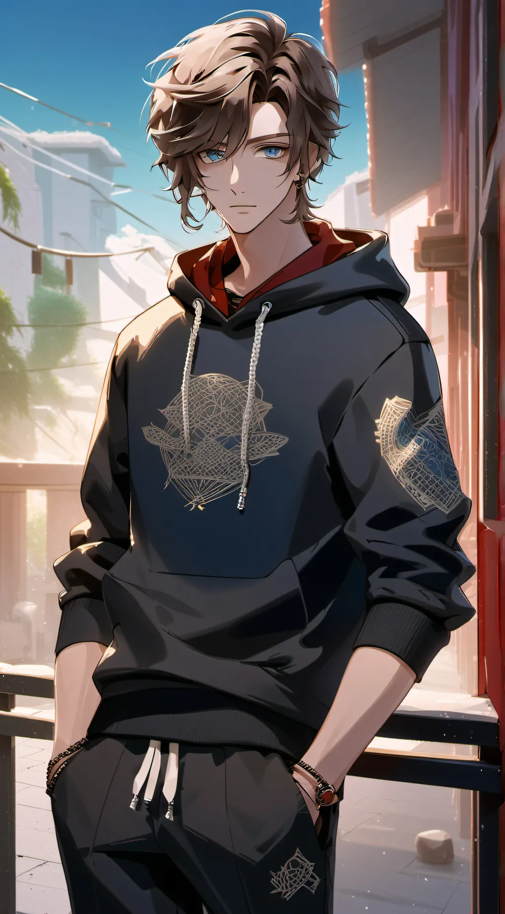 ai character: Lucas background