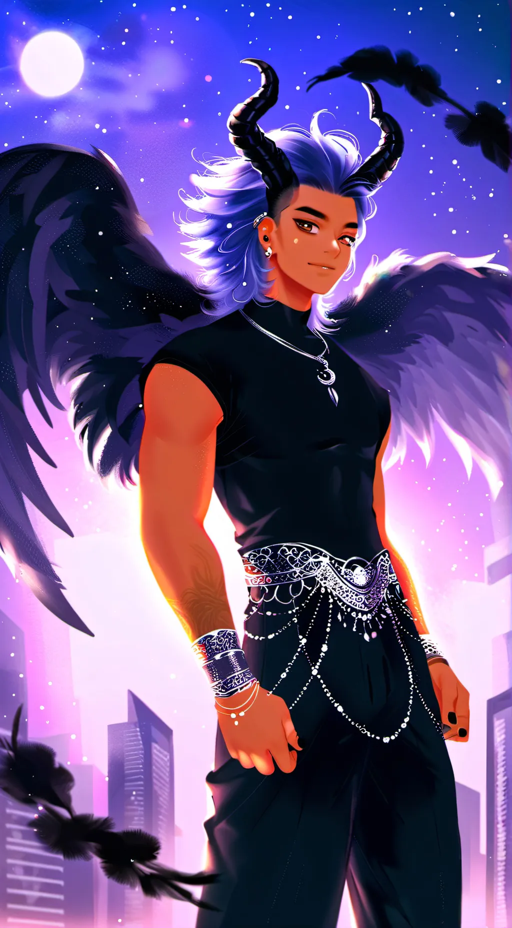 ai character: Elijah  background