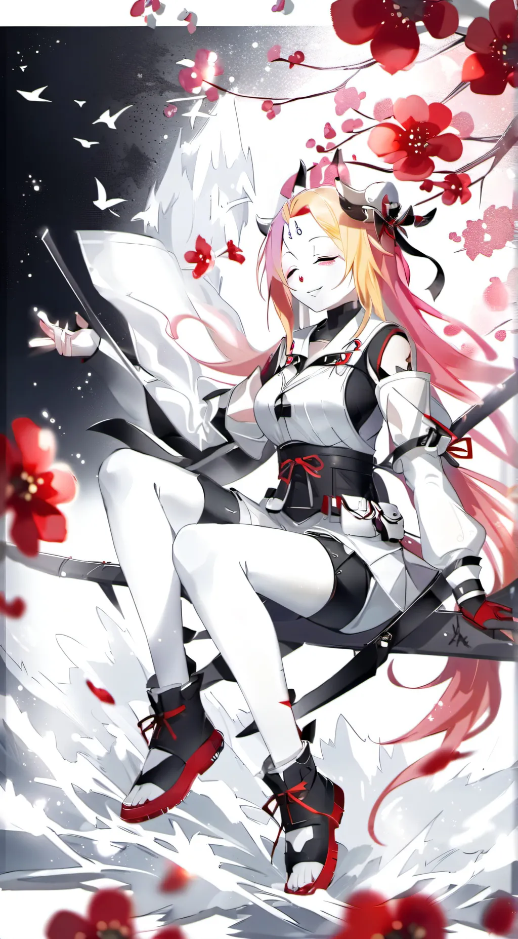 ai character: denka background