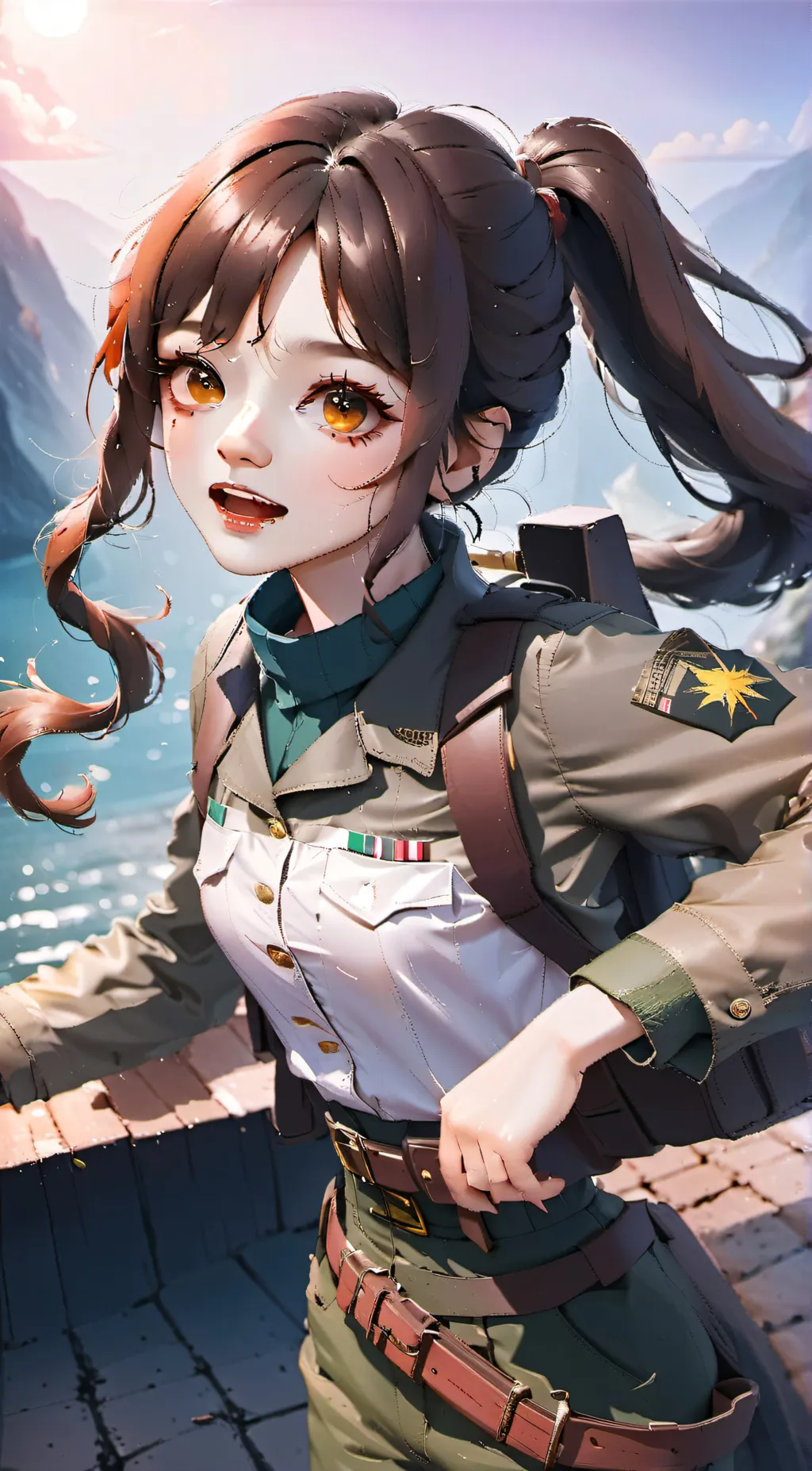 ai character: amma  background