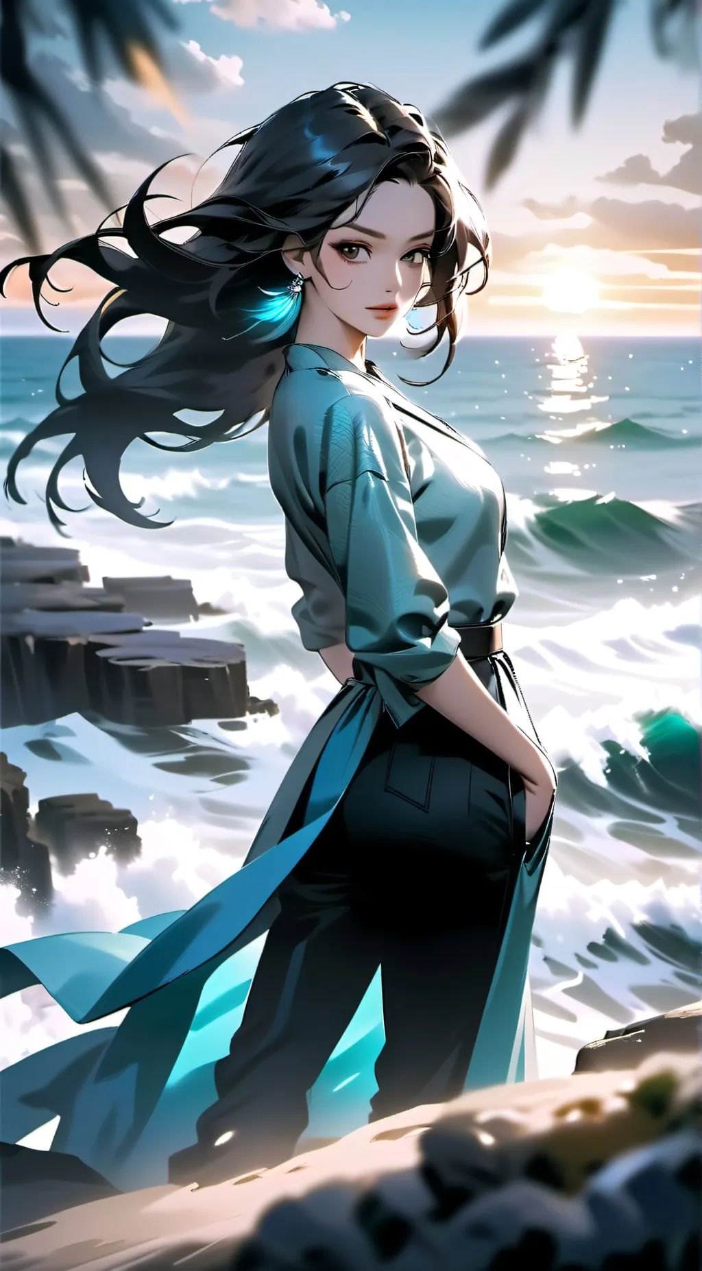 ai character: Bianca background