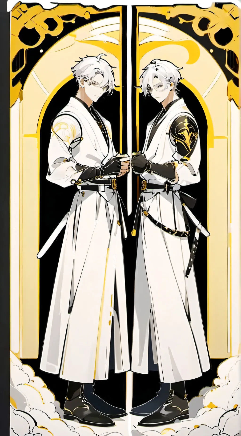 ai character: Jin and Zin background