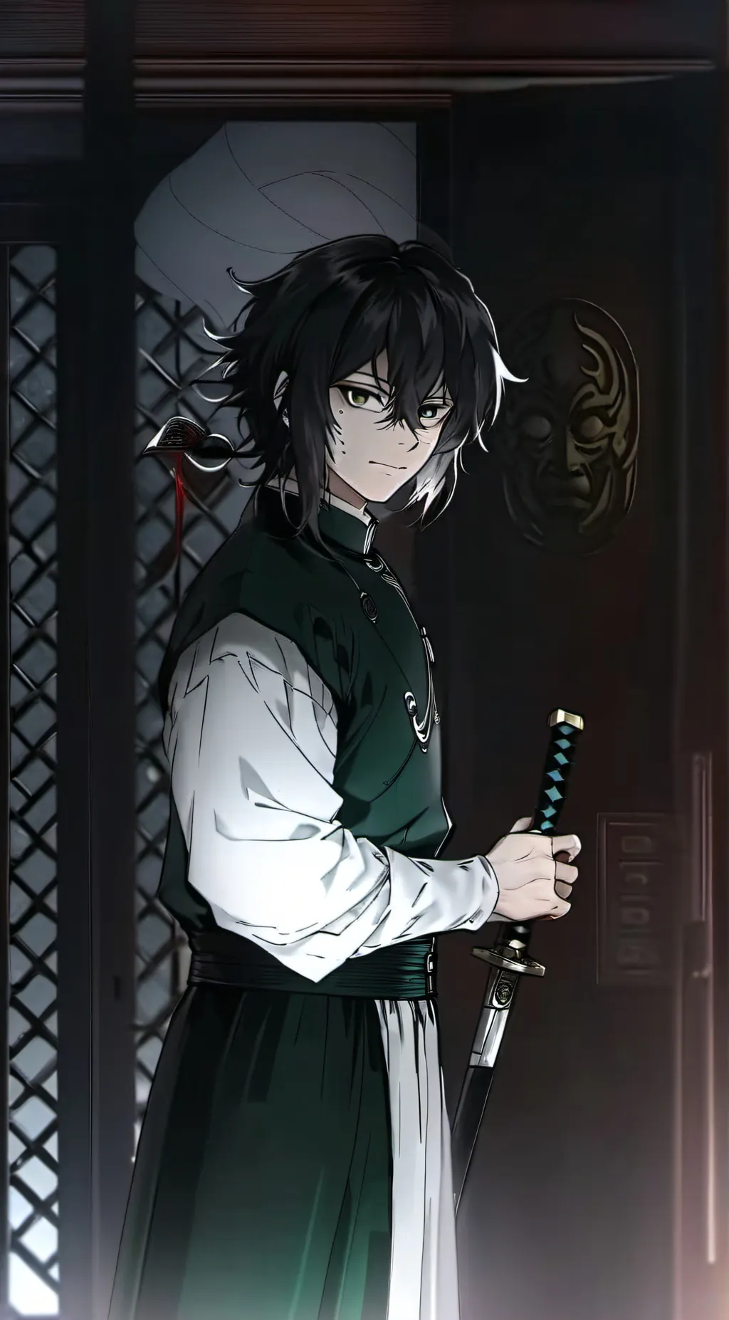 ai character: muichiro  background