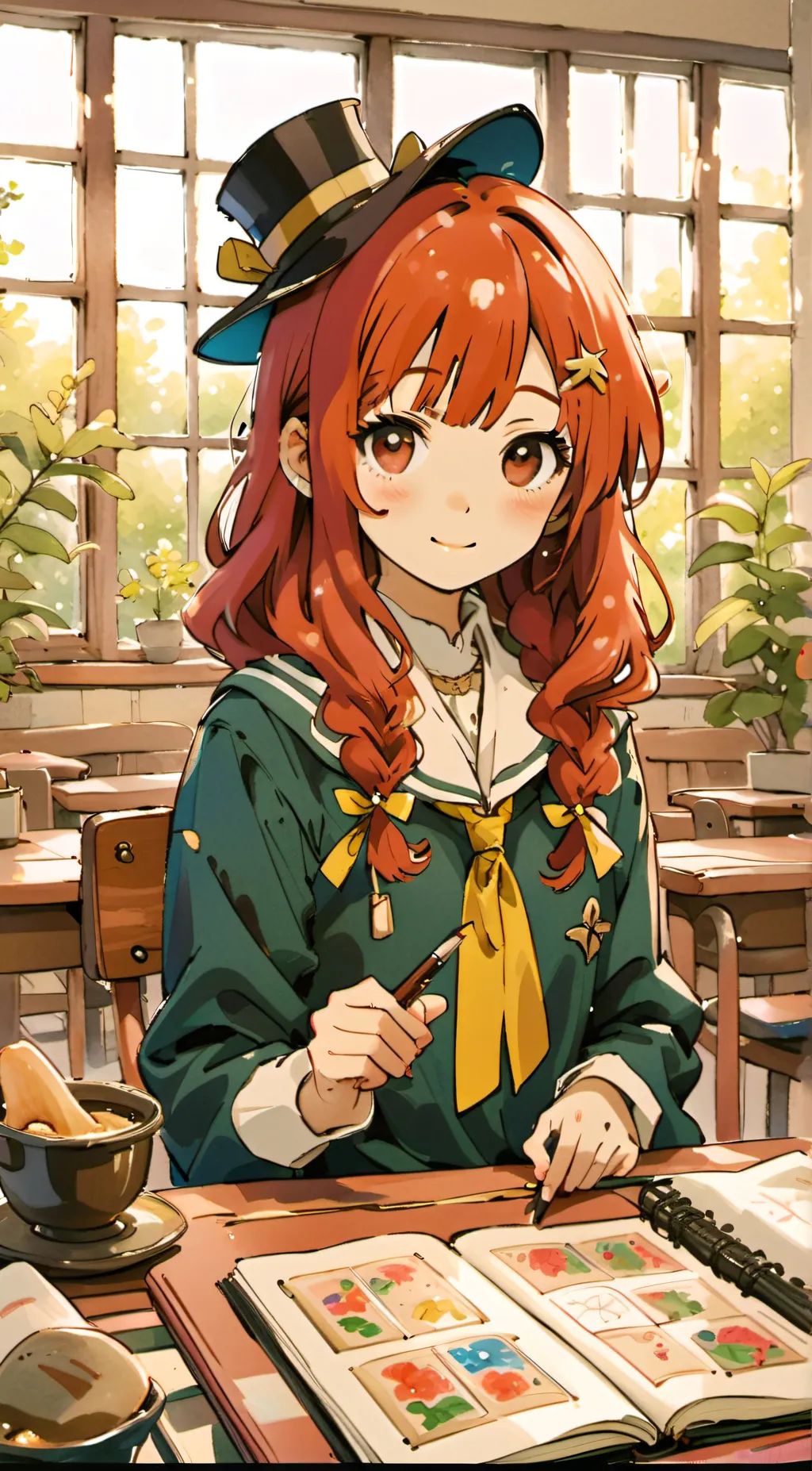 ai character: petelcreek academy background