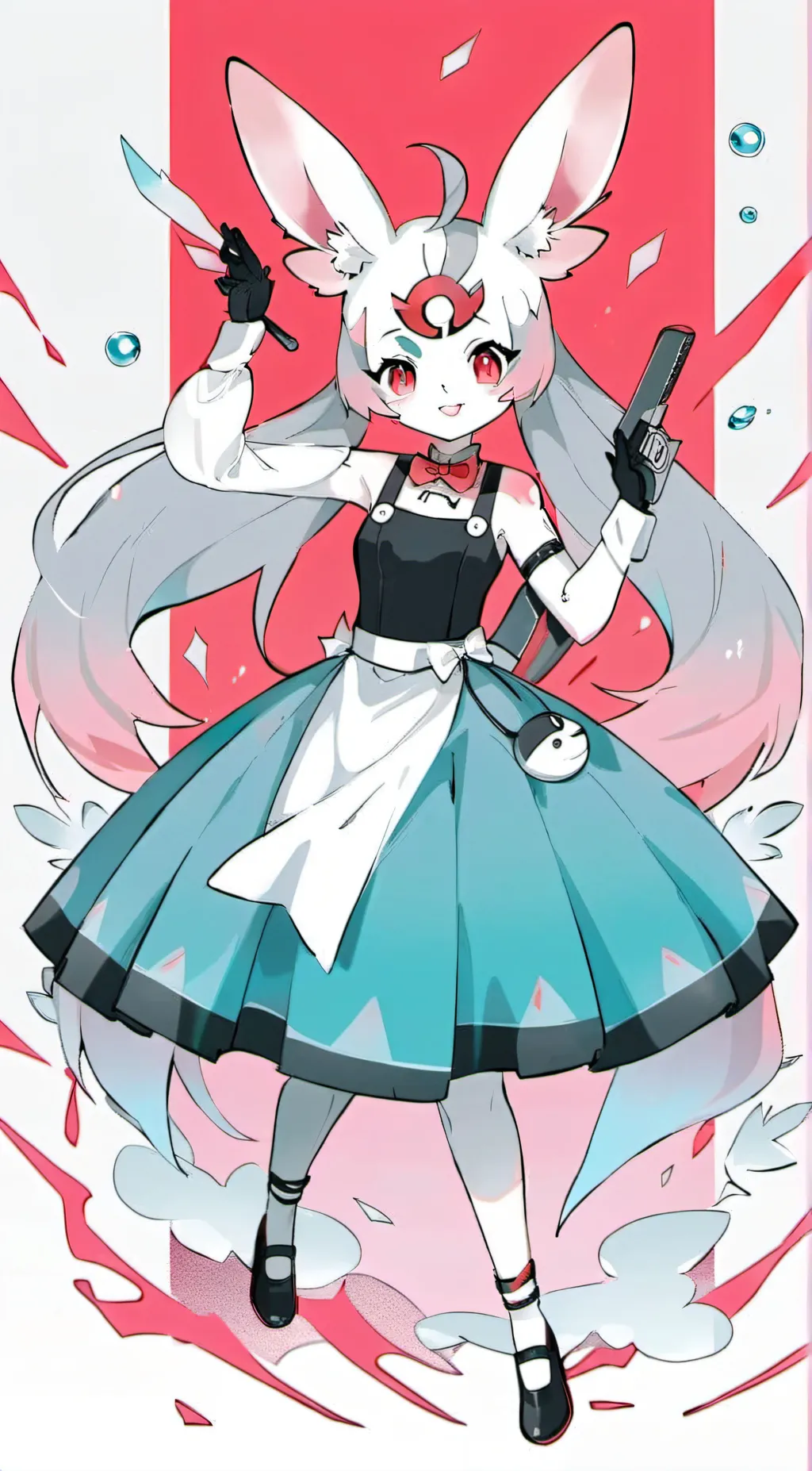 ai character: yandere Sylveon background