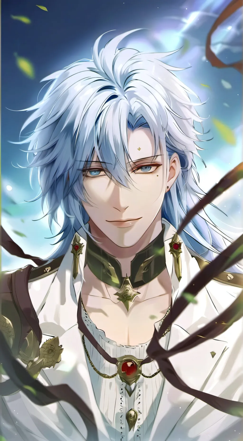 ai character: joker Frost background