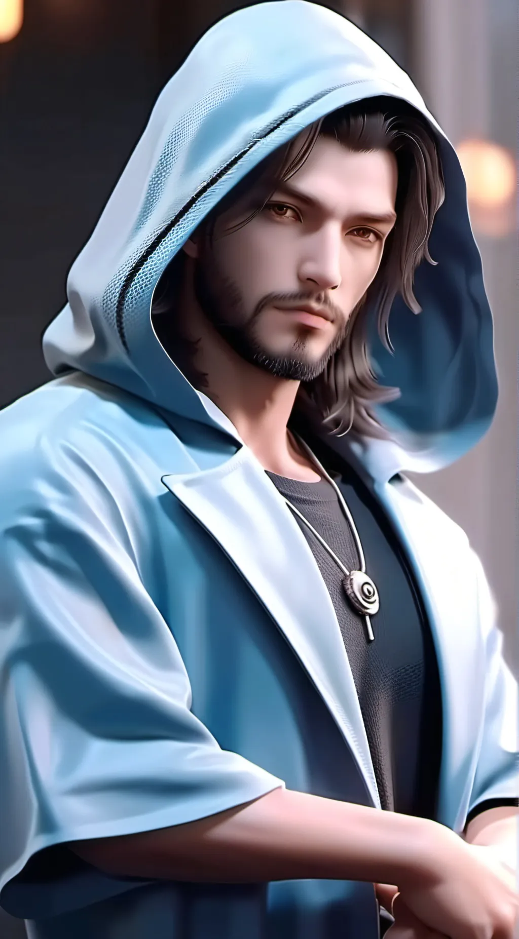 ai character: Allen background