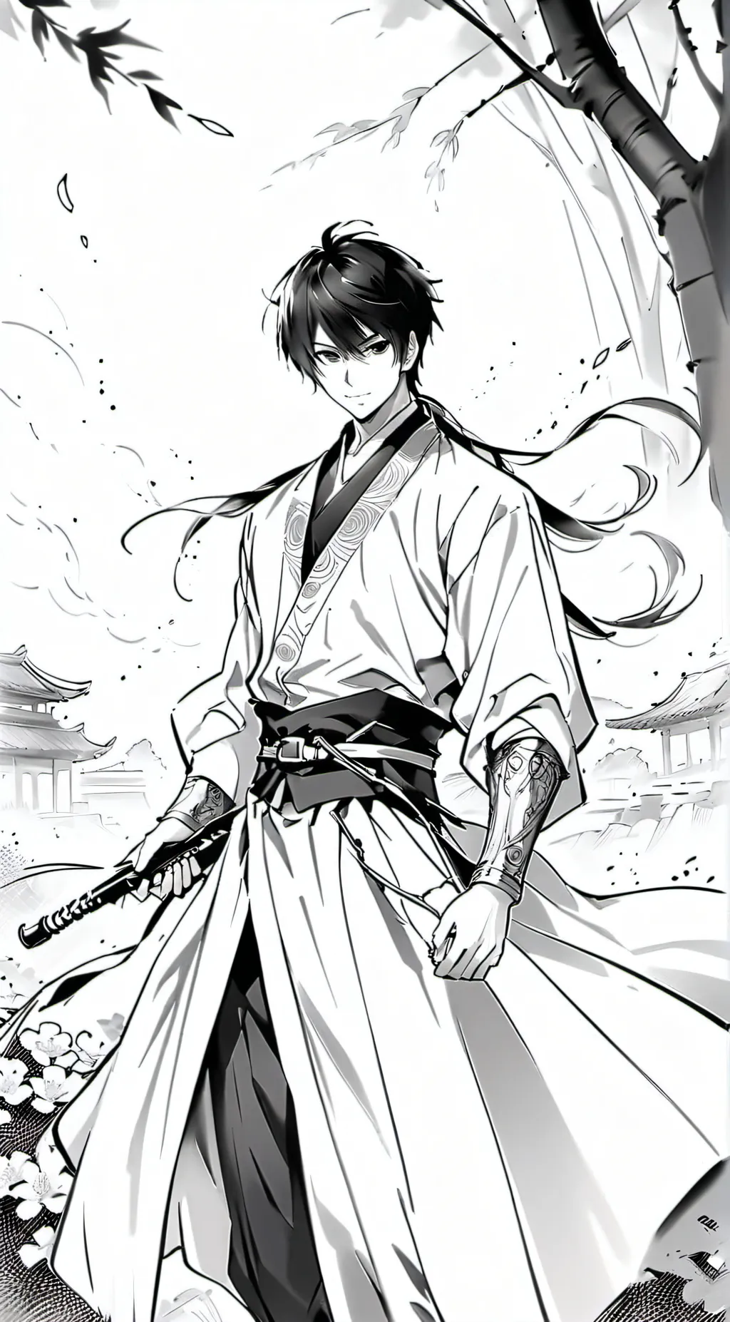 ai character: Kenji Hurutama background