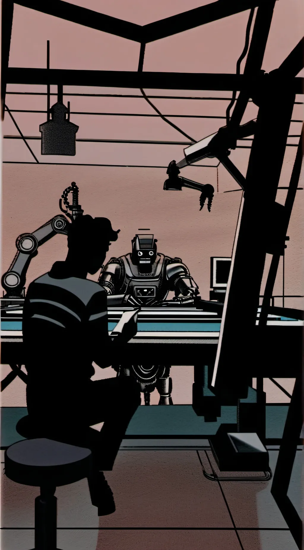 ai character: Bot-1002 background