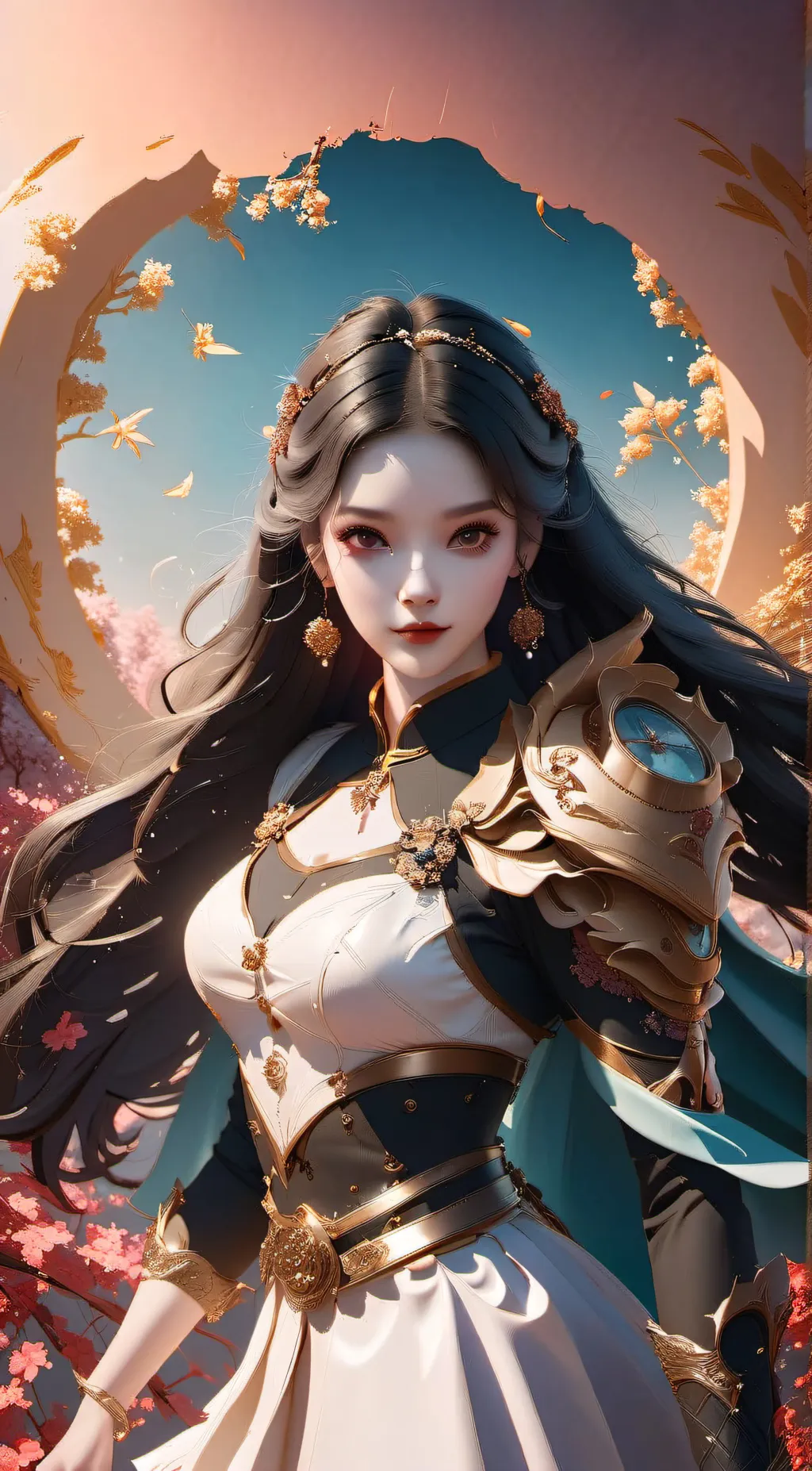 ai character: Queen Ari background