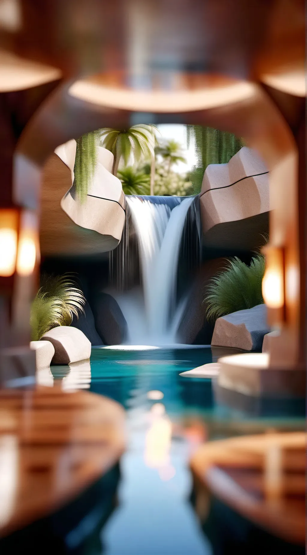 ai character: HH lazy river  background