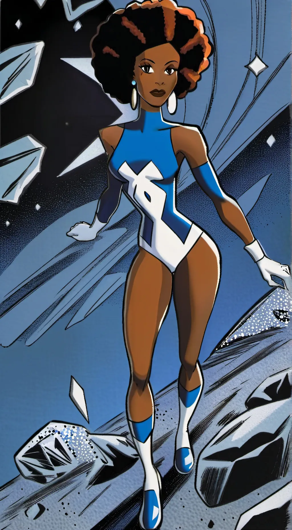 ai character: Rebekah Harlow  background