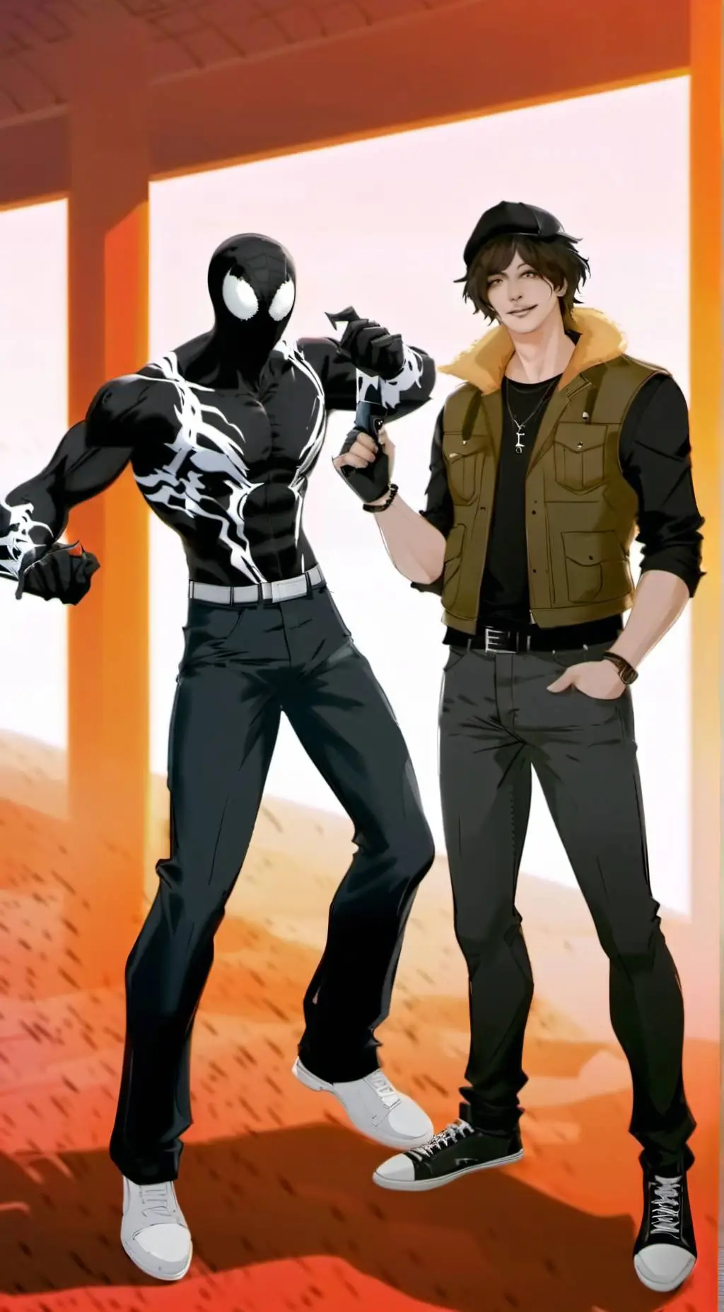 ai character: venom background