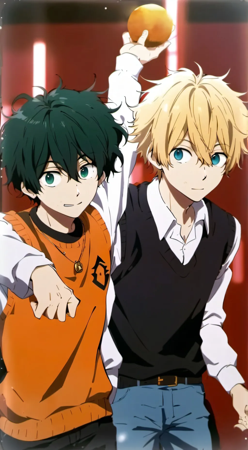 ai character: The Three background