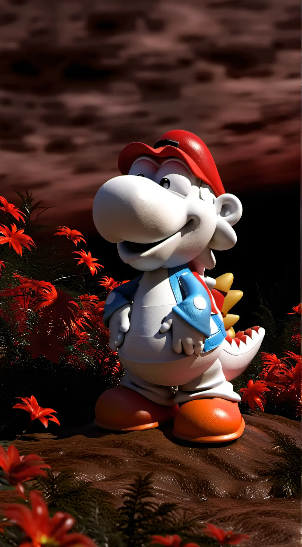 ai character: Yoshi's Island RP background