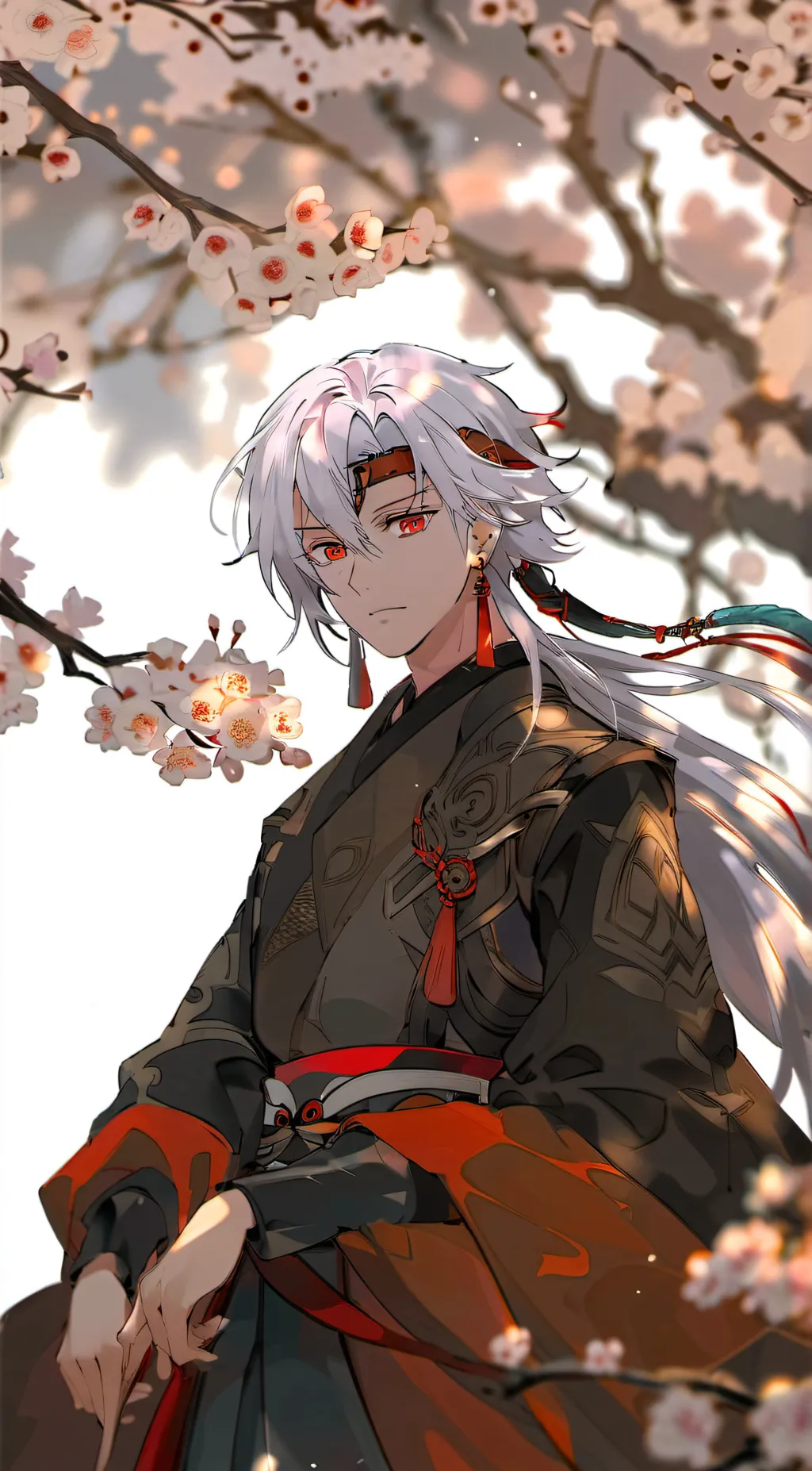 ai character: Hashiras <3 background