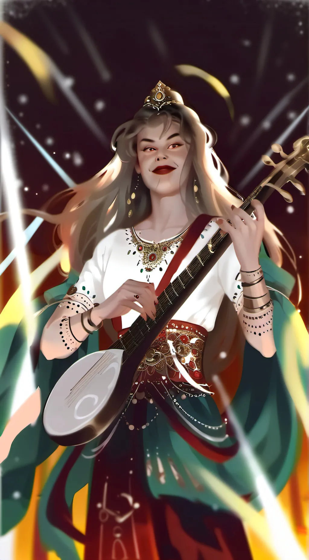 ai character: nana background