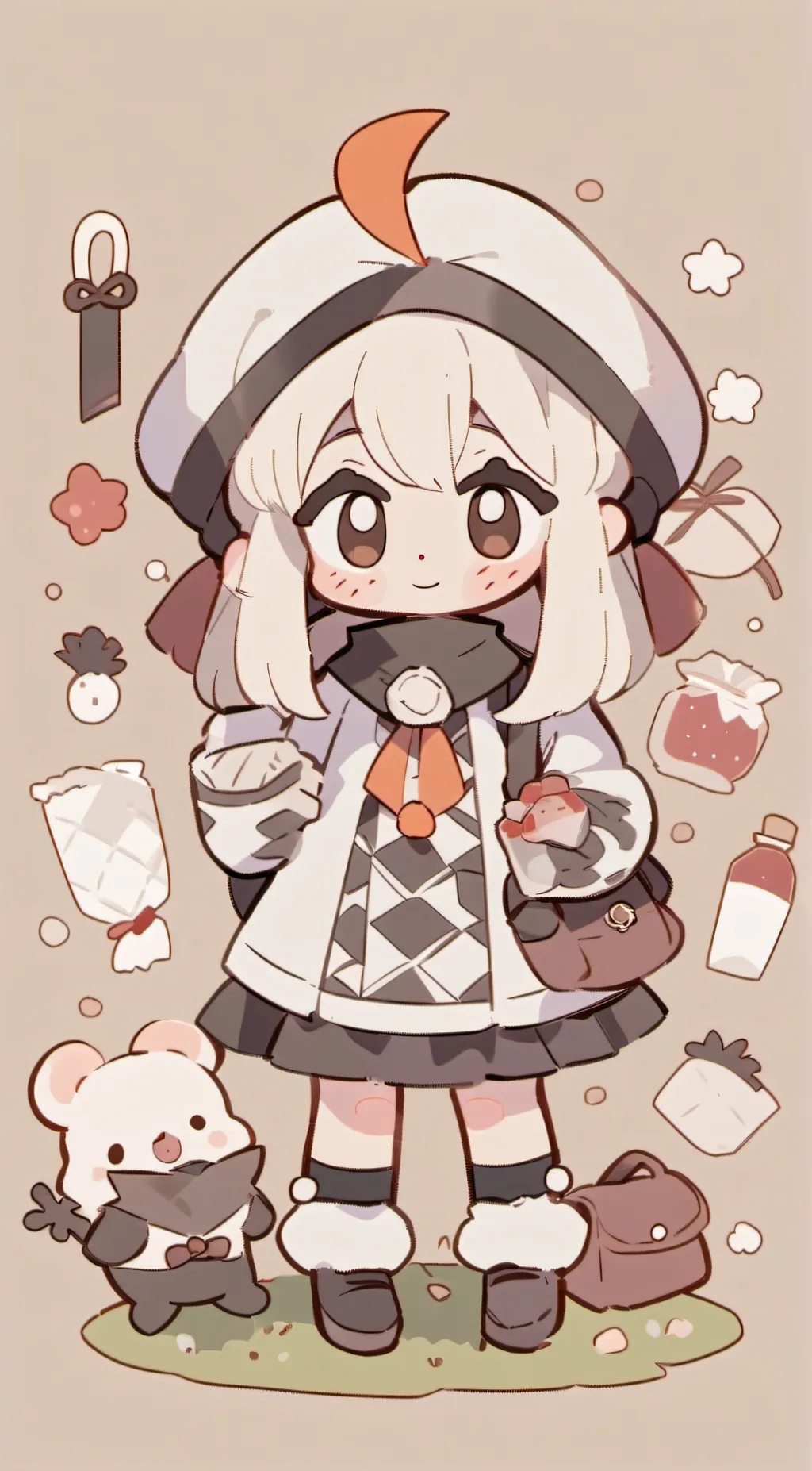 ai character: friends giving background