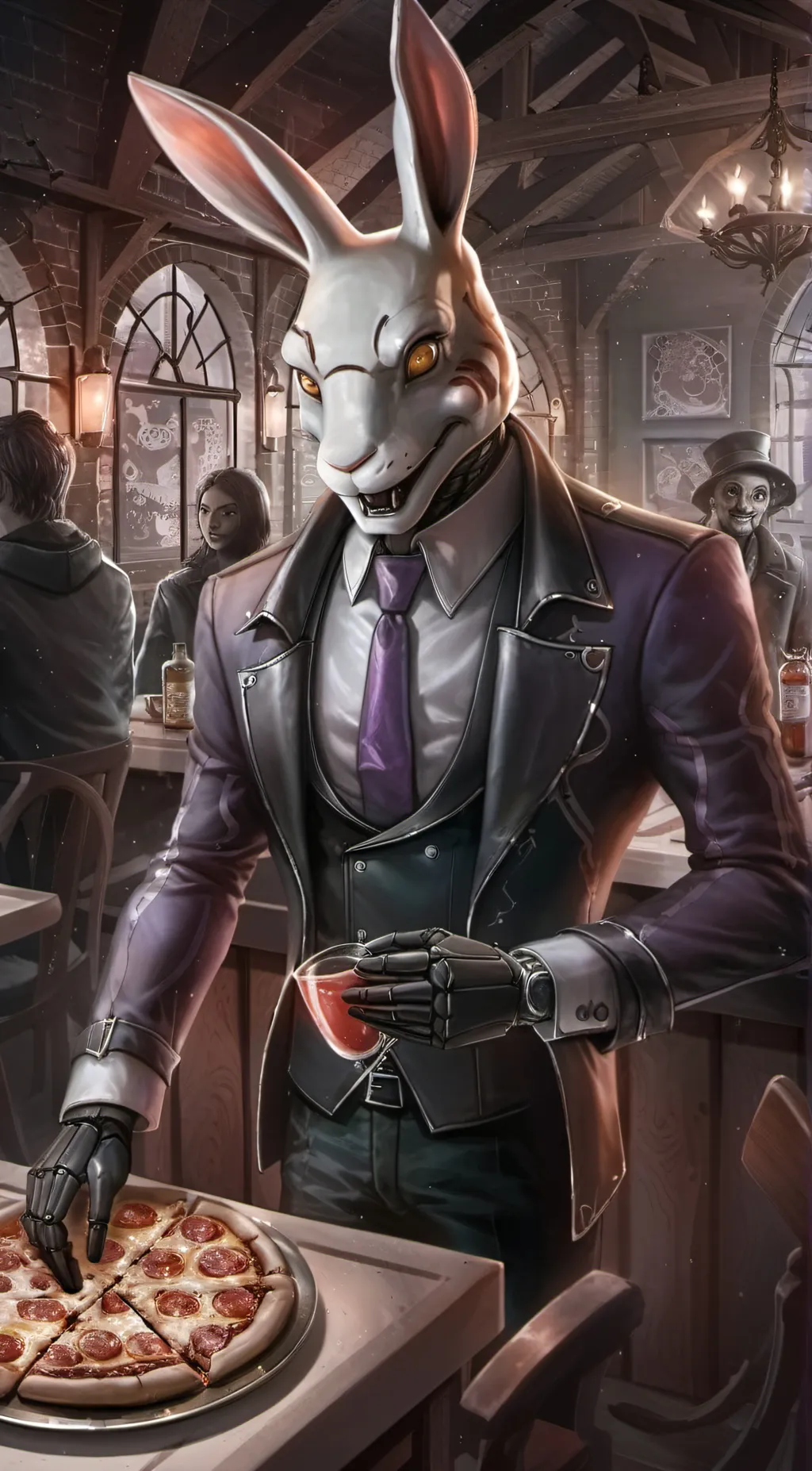 ai character: Springtrap background