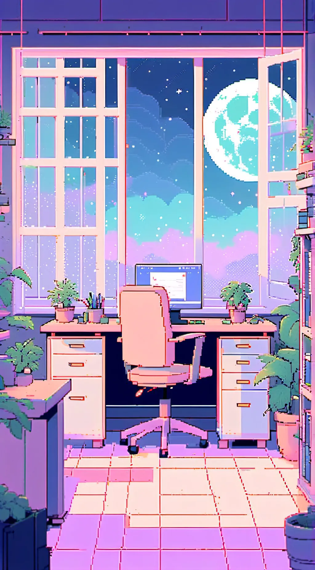 ai character: <| Moon |> background