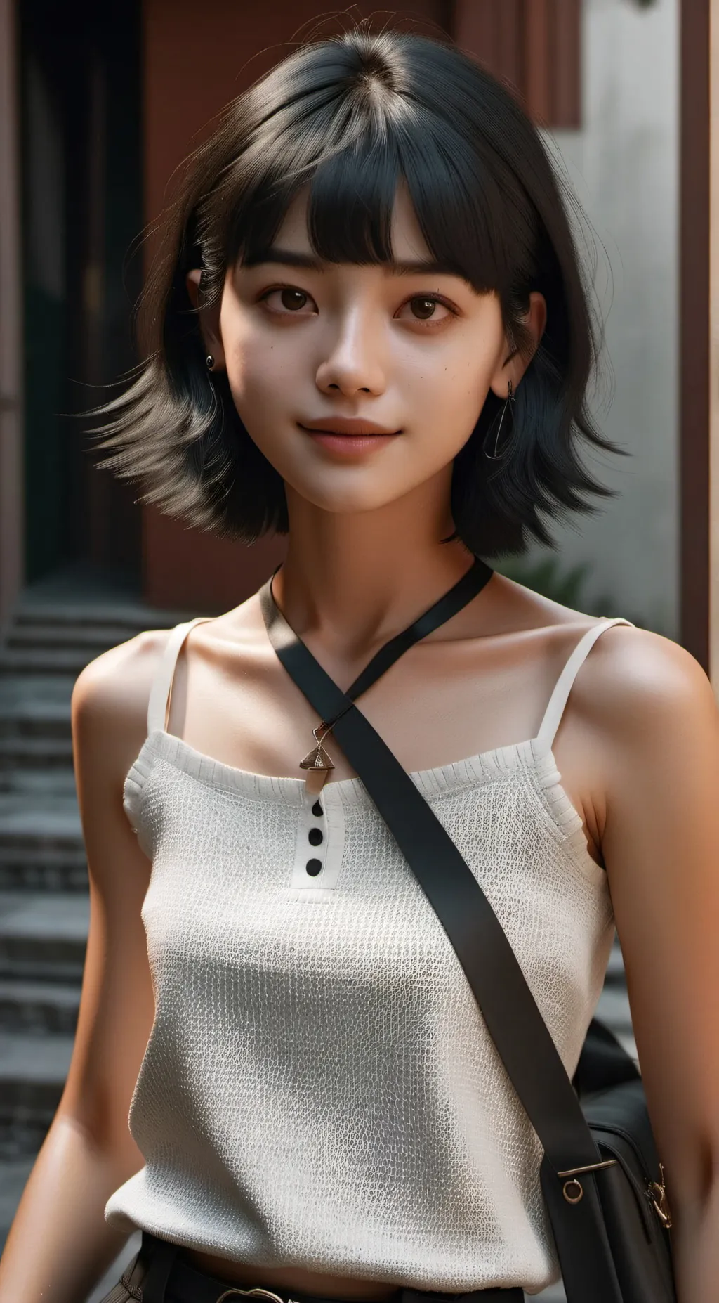 ai character: The tiktoker schoo background