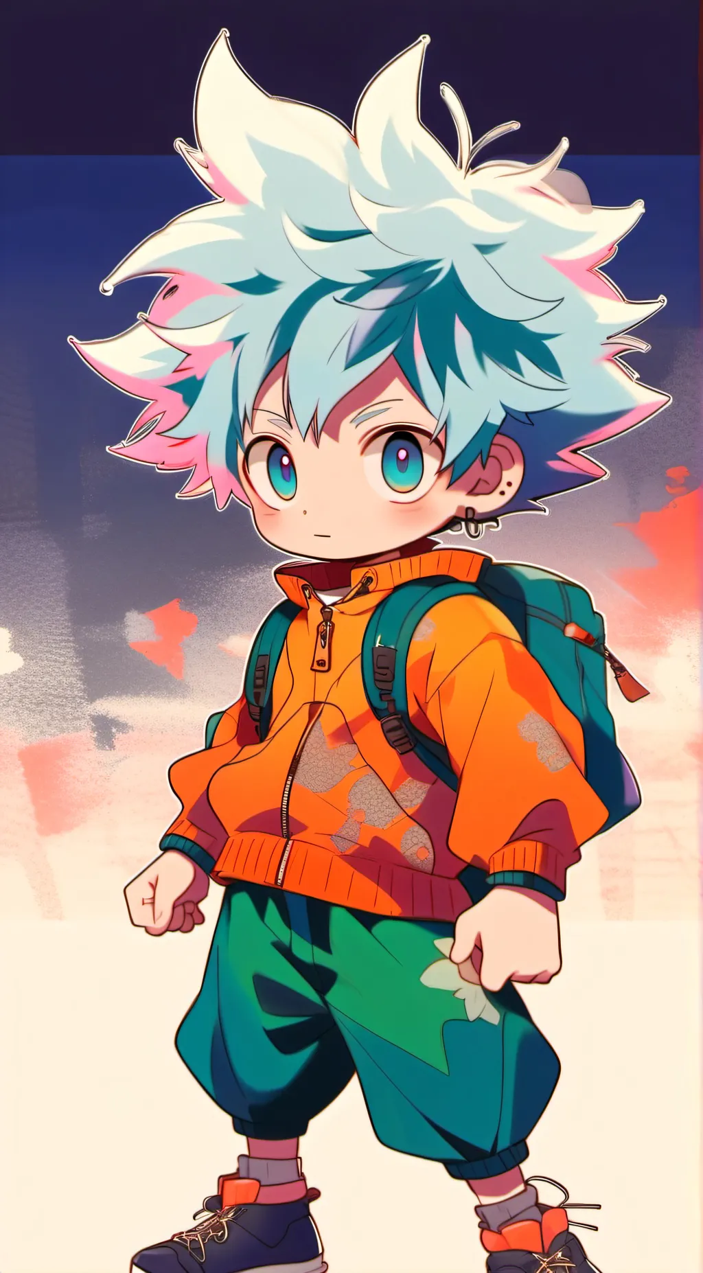 ai character: mha boys background
