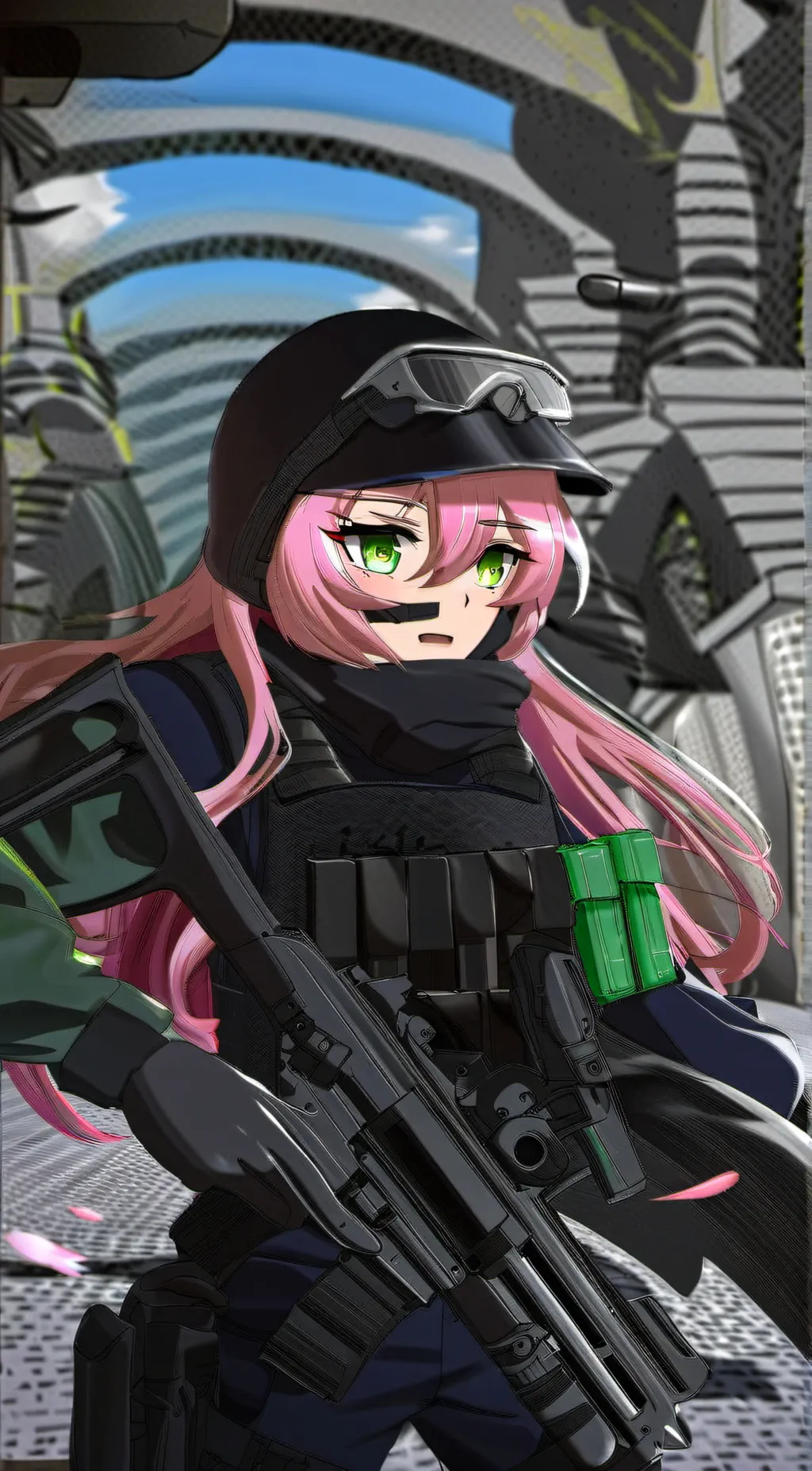 ai character: Julia. background