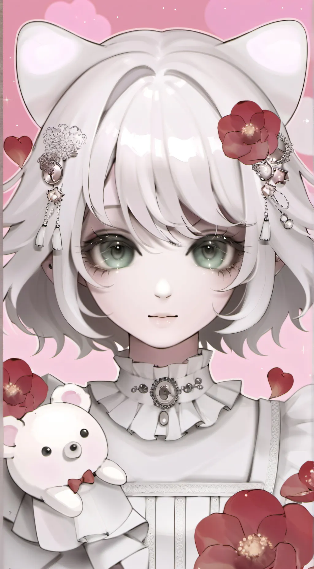 ai character: Izzy  background