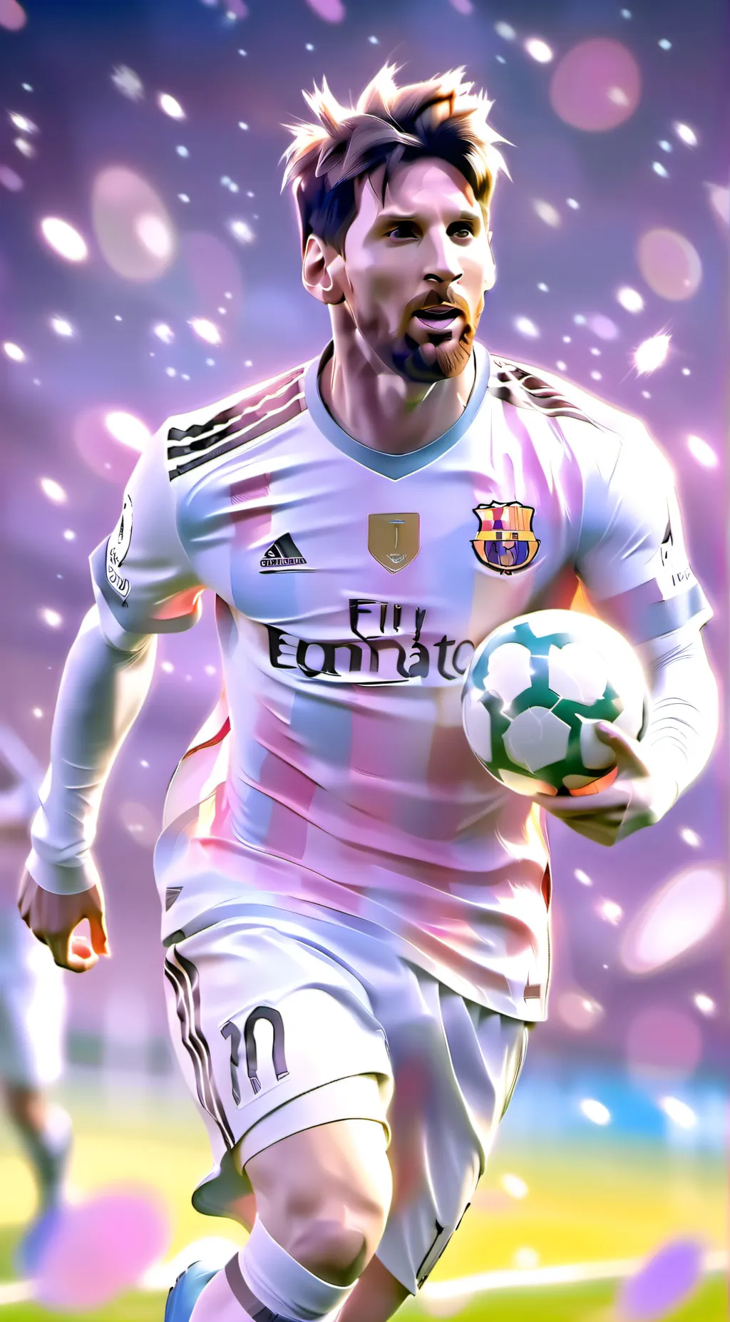 ai character: Messi background