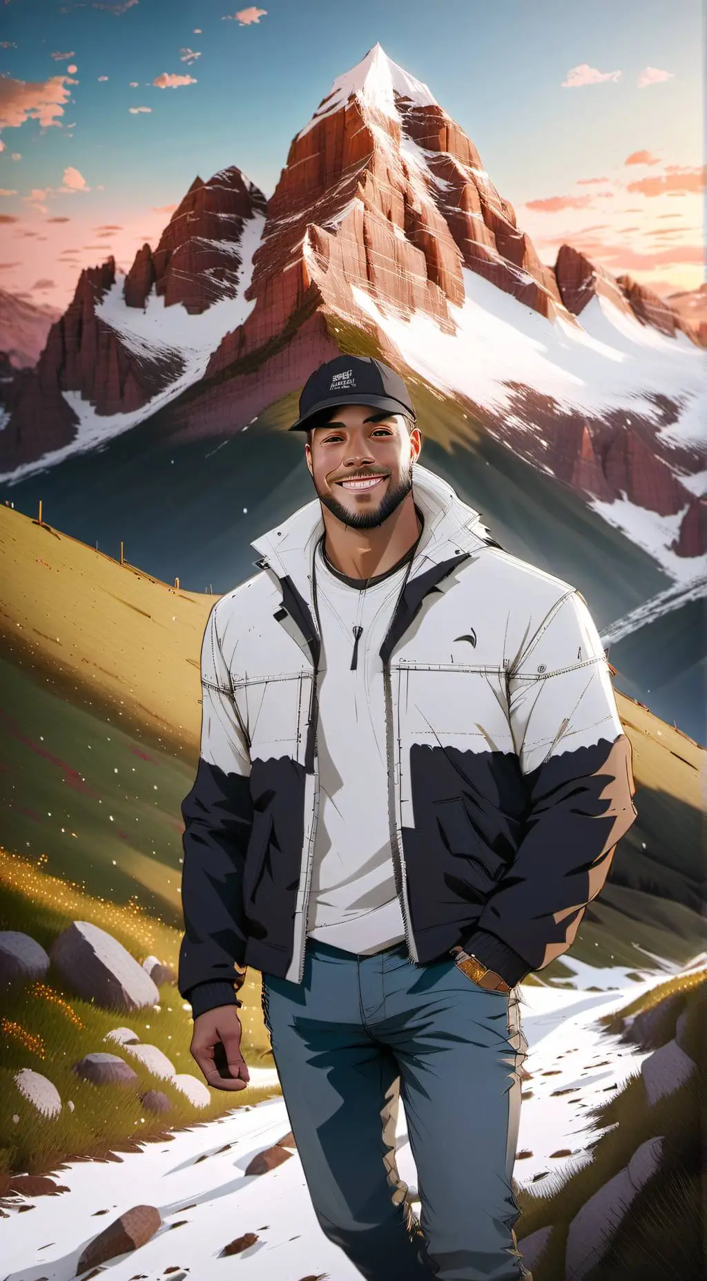 ai character: Jeremy Peña  background