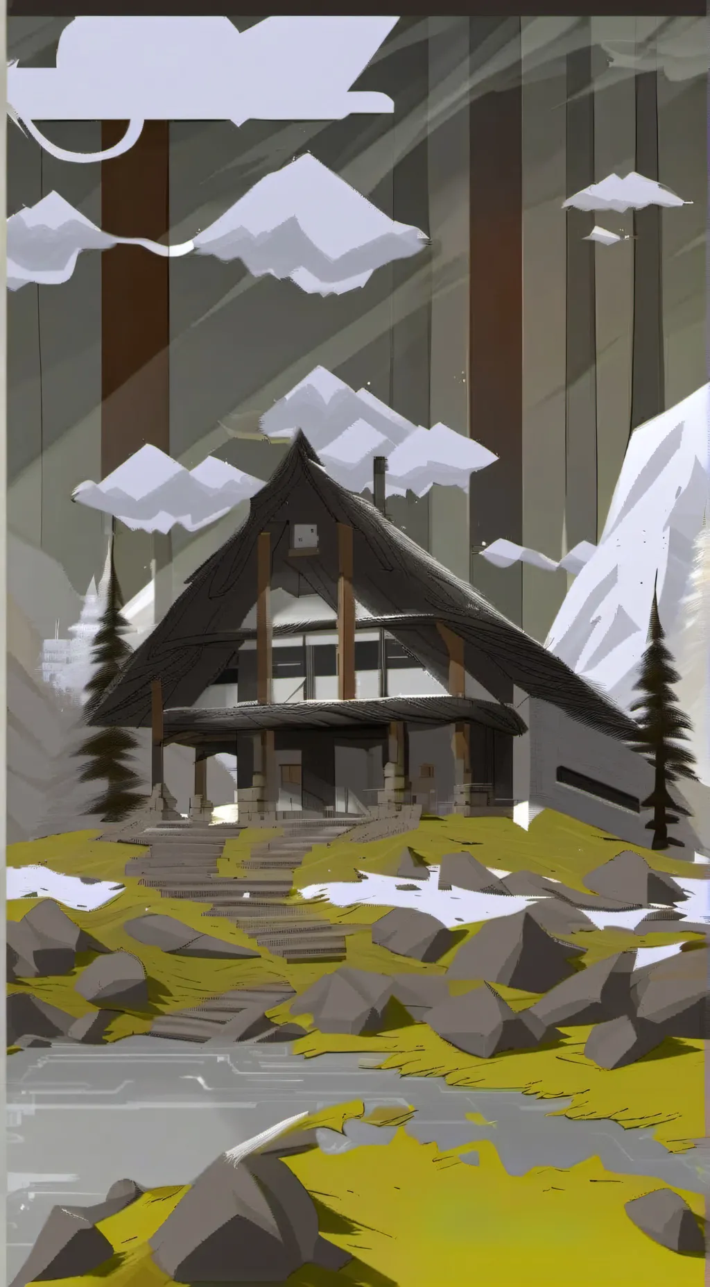 ai character: House of Nyx/ghost background