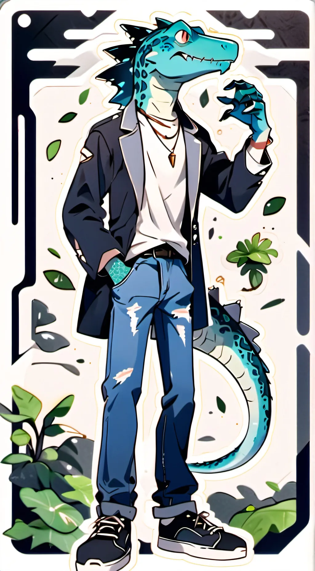 ai character: Shech  background