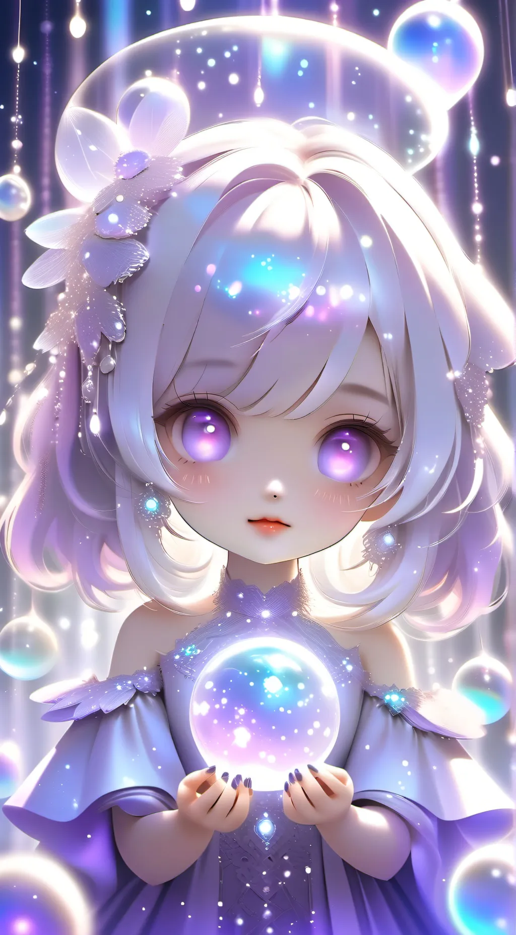 ai character: Lily background