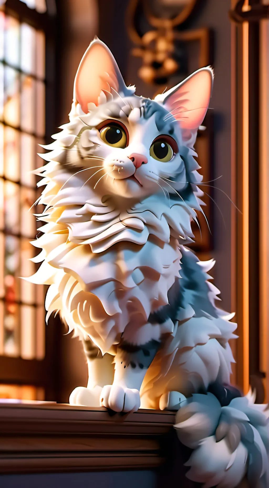 ai character: Athena  background